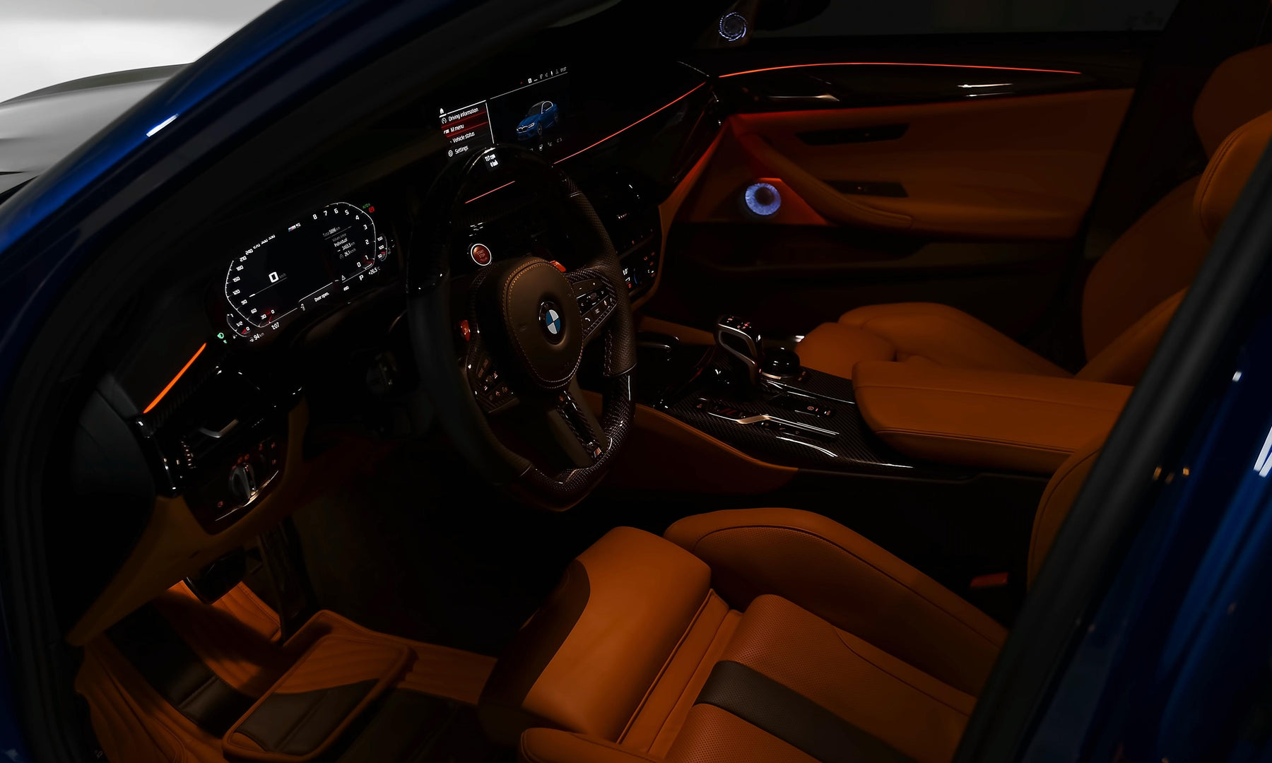 Carbon Fiber Interior Set suitable for BMW 5 Series G30 F90