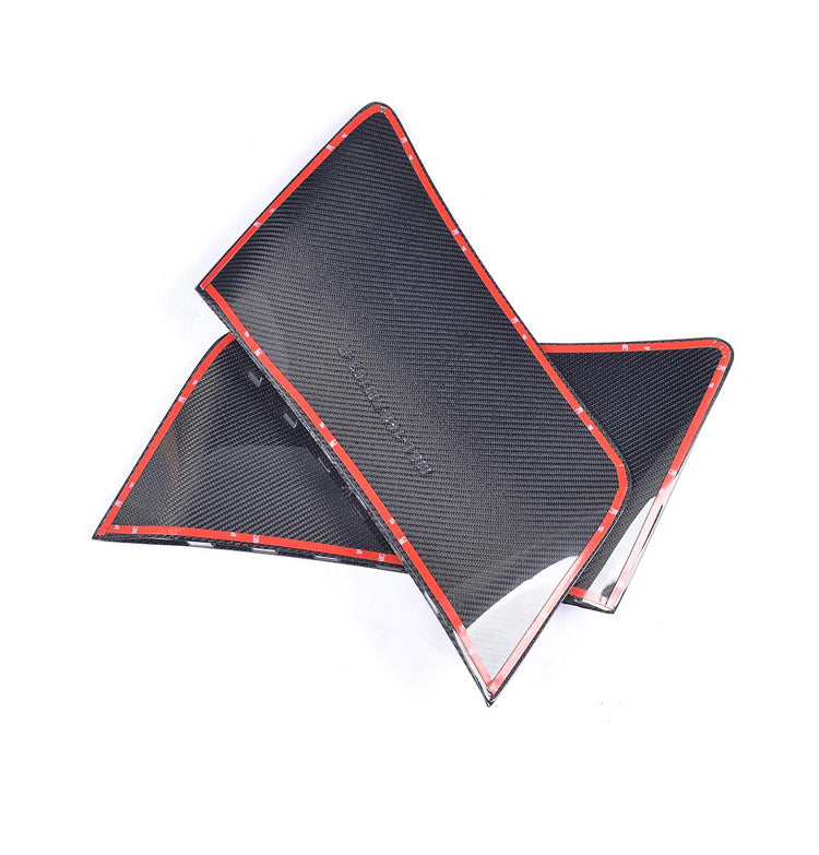 Carbon Fiber Rear Quarter Panel Fender Scoop passend für Ford Mustang GT Coupe 2-Door 2015-2017