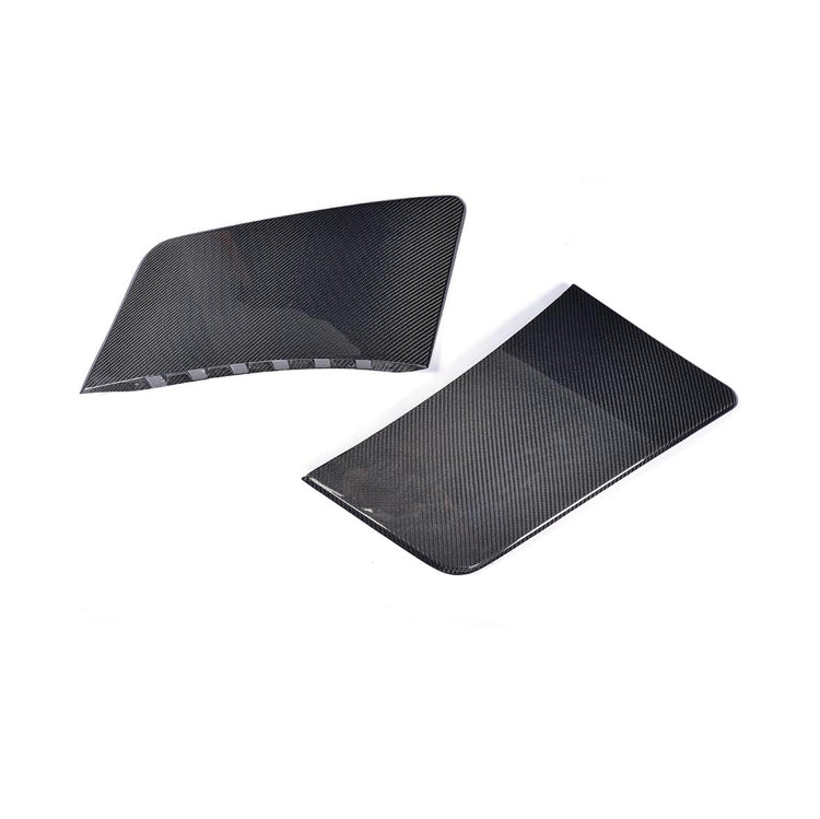 Carbon Fiber Rear Quarter Panel Fender Scoop passend für Ford Mustang GT Coupe 2-Door 2015-2017