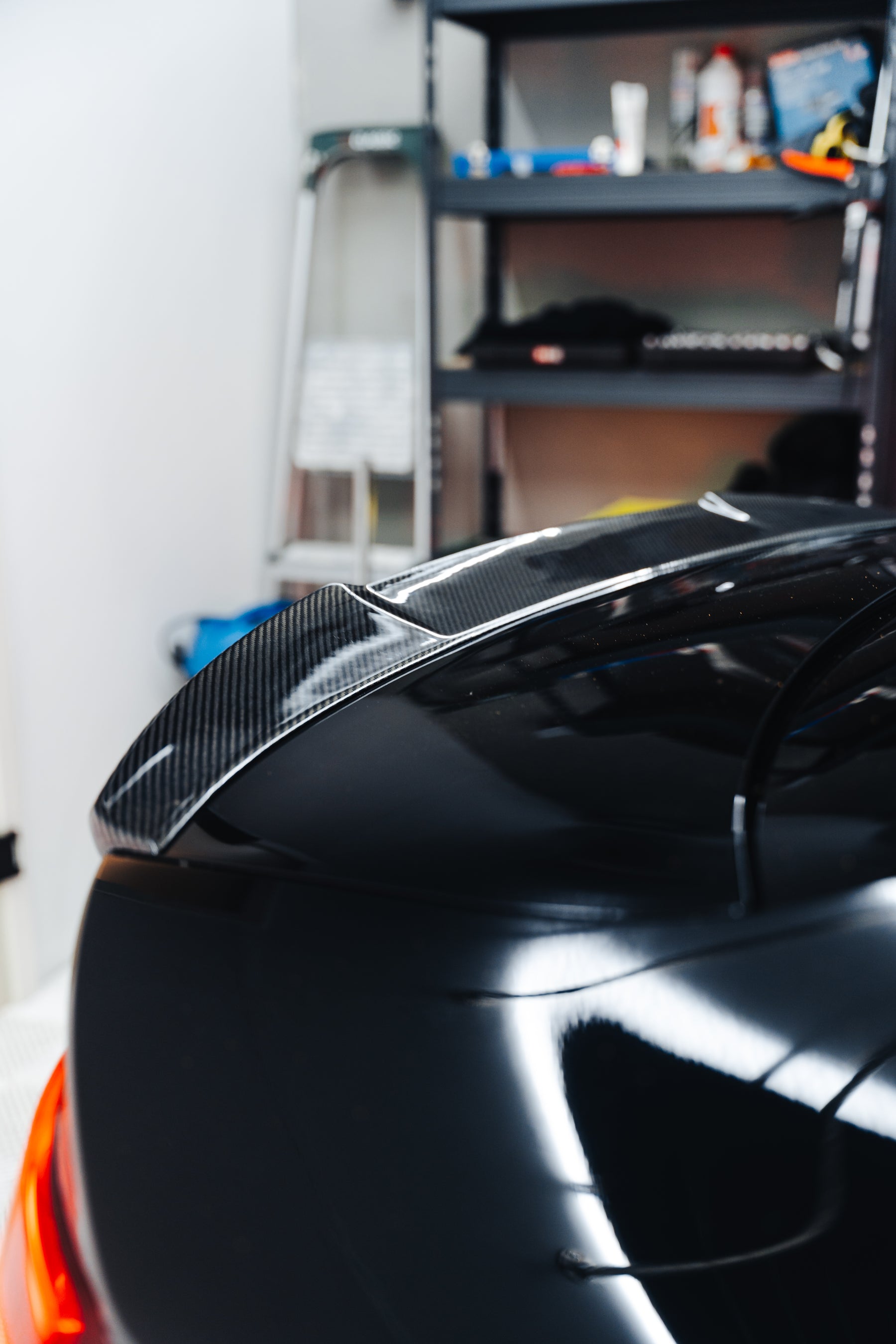 Carbon Fiber Rear Spoiler passend für AUDI A3 8V Sedan