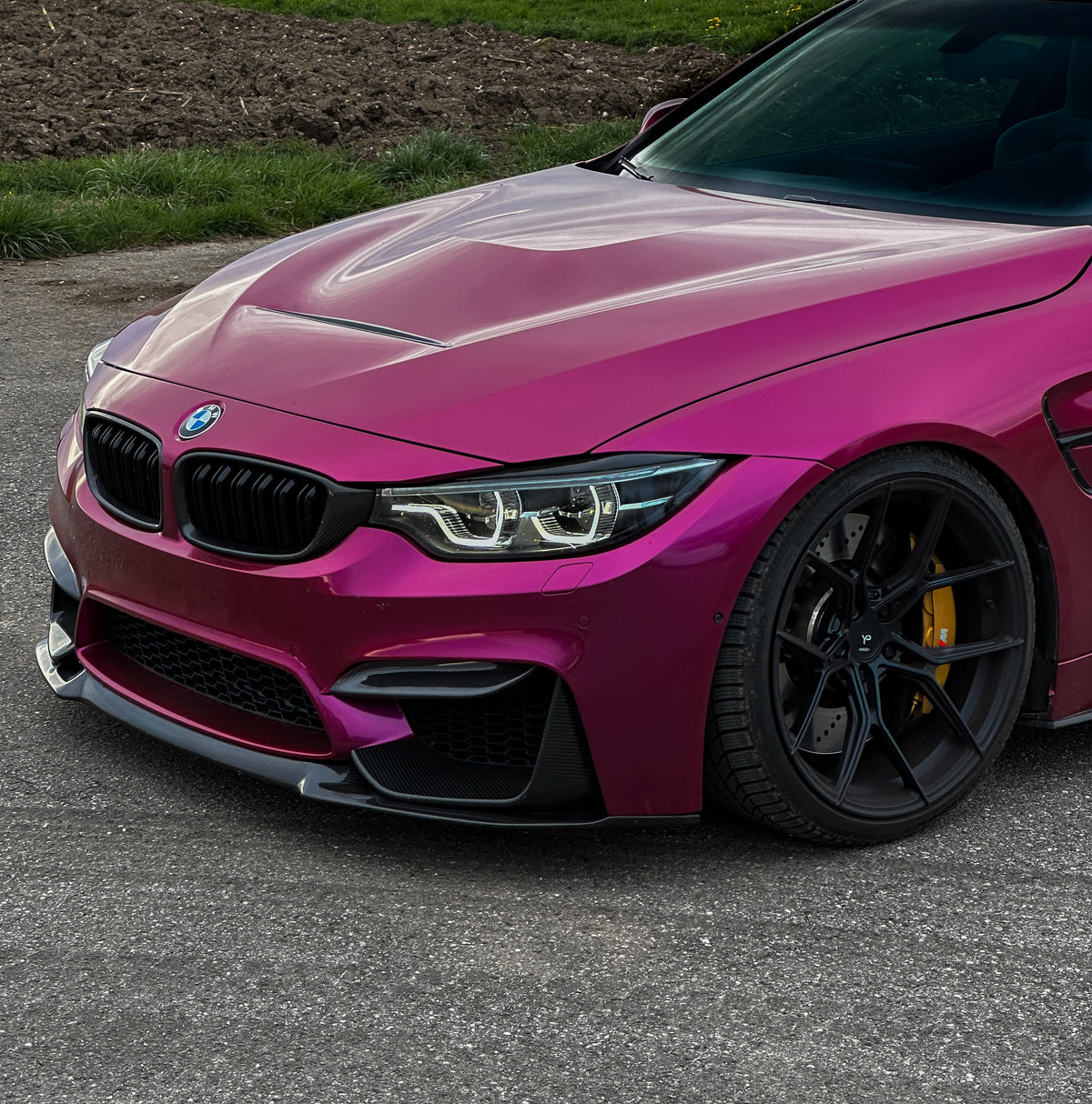 Carbon Fiber Front Spoiler passend für BMW M3 F80 M4 F82 F83