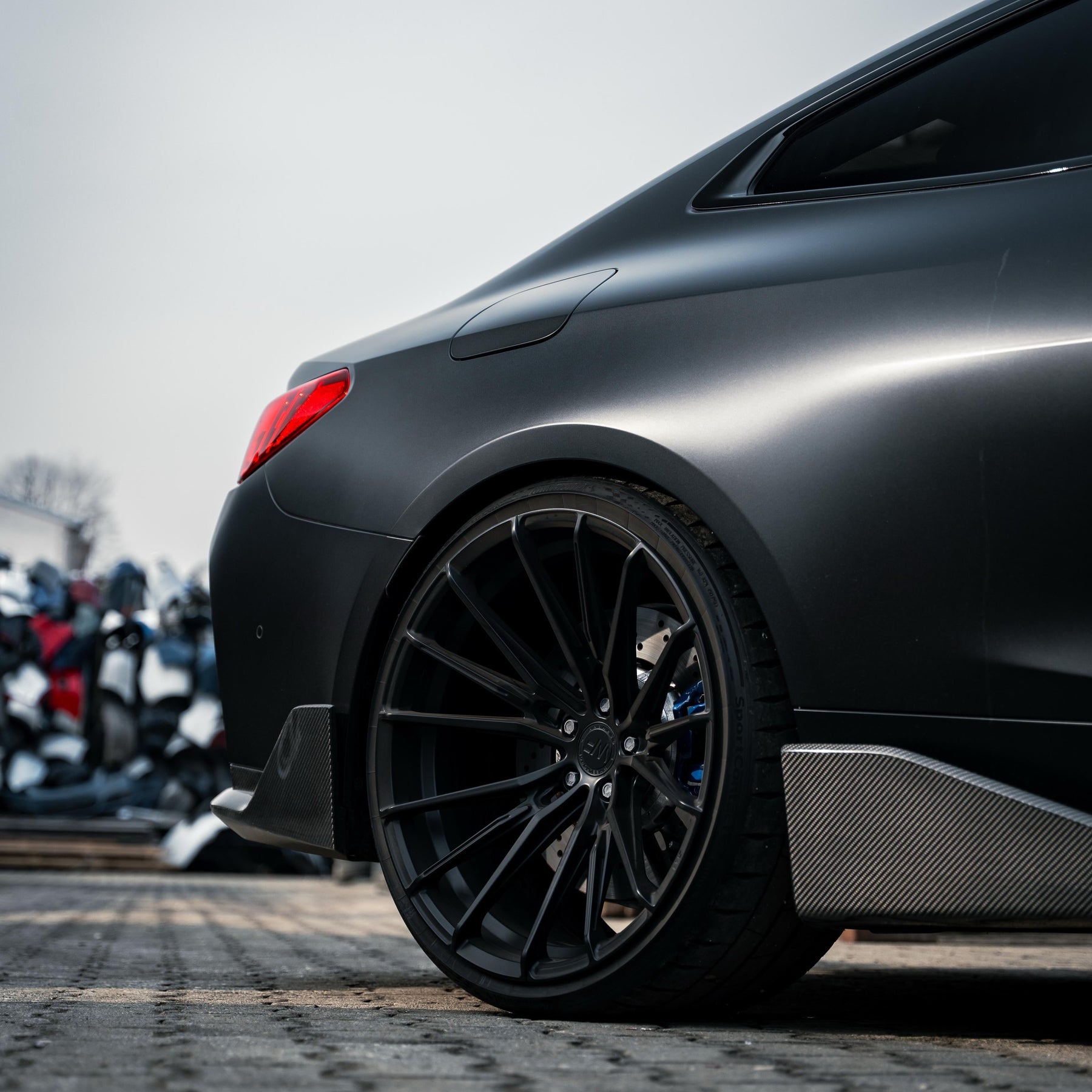 Carbon Fiber Side Skirt passend für BMW M4 G82 G83 M3 G80 G81