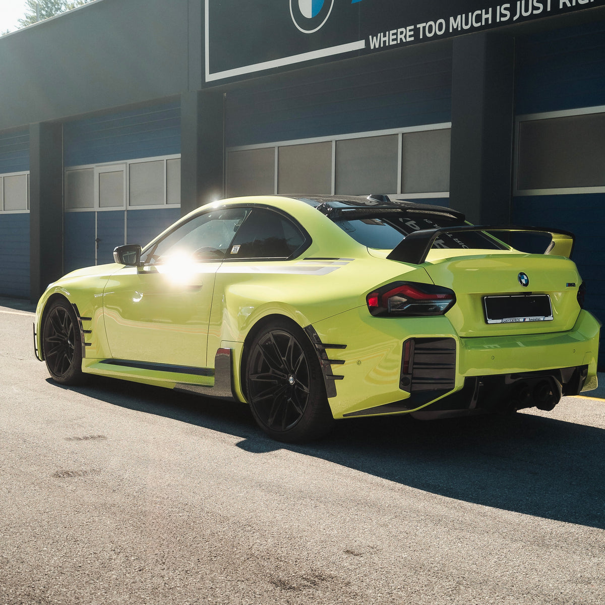Carbon Seitliche Winglets passend für BMW M2 G87
