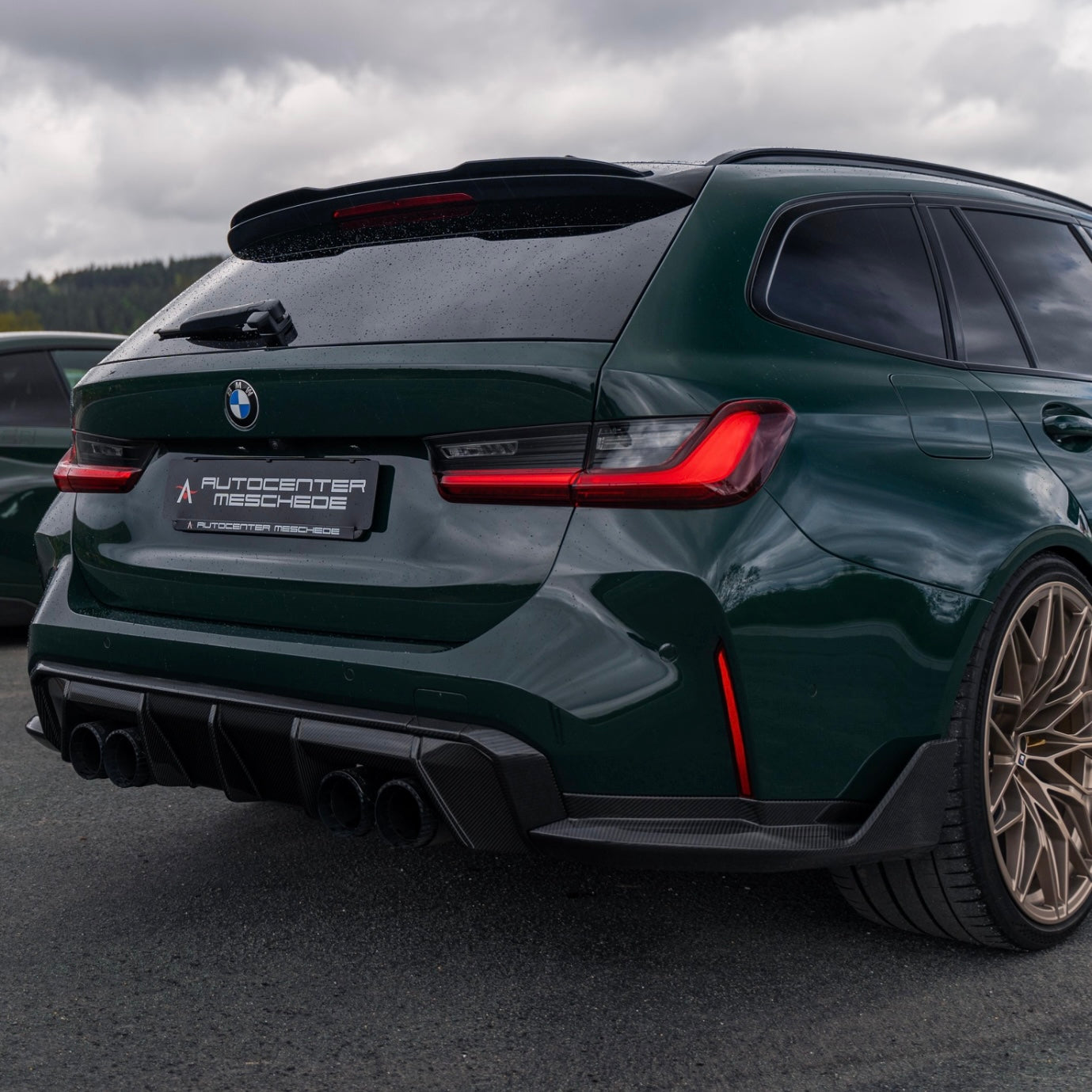 Dry Carbon Fiber Wing Side Splitters passend für BMW M3 G80