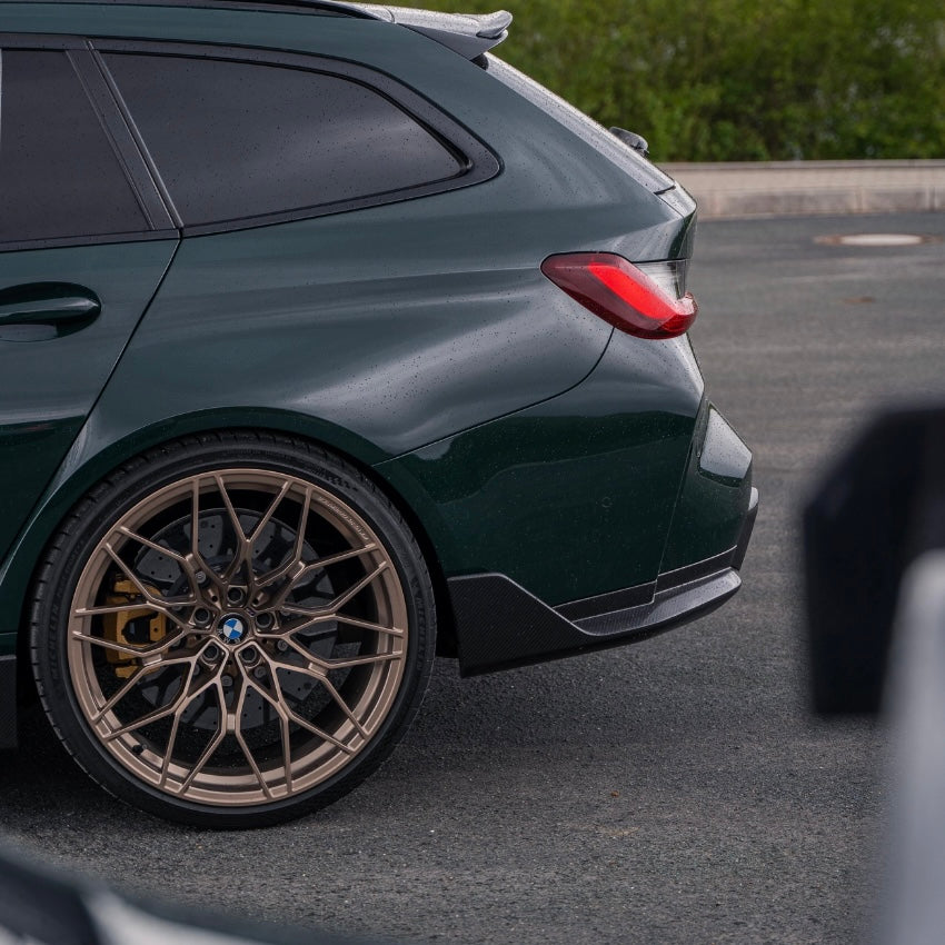 Dry Carbon Fiber Wing Side Splitters passend für BMW M3 G80