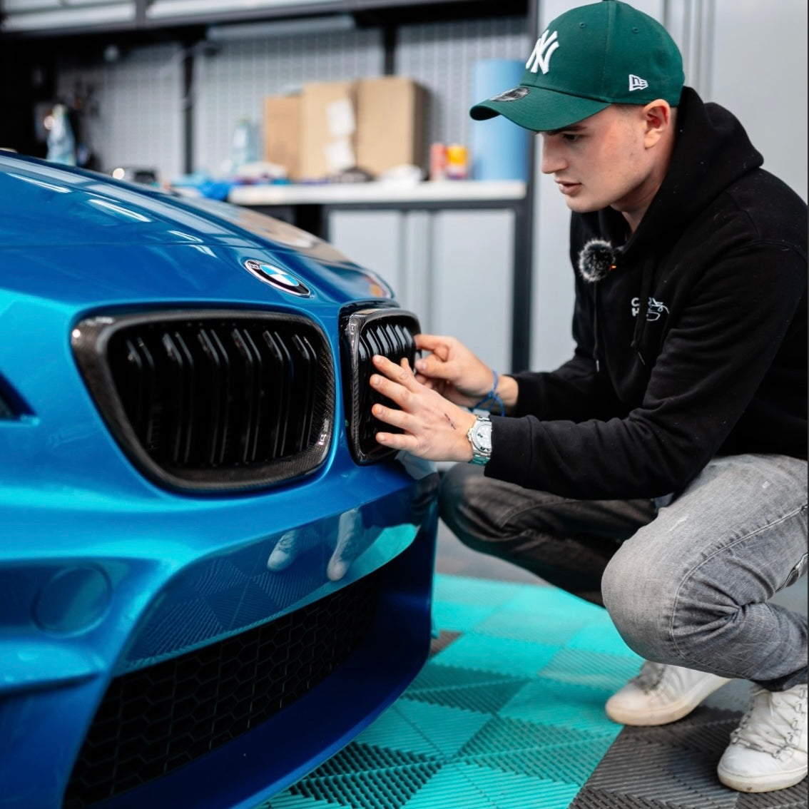 Carbon Fiber Kidney Grille passend für BMW 2 Series F22 F23 F87 M2