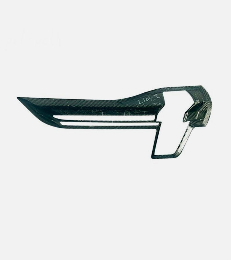 Carbon Fiber Rear Tail Light Lamp Cover passend für Pure Electric Mustang 2022