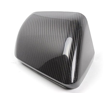 Carbon Fiber Rearview Mirror Case Cover passend für Ford Mustang without lane assistant 2015-2020