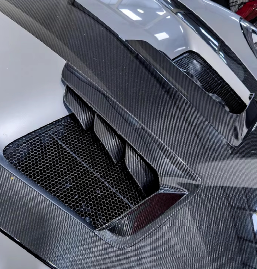 Carbon Fiber Engine Hood passend für Porsche GT3RS 992 911
