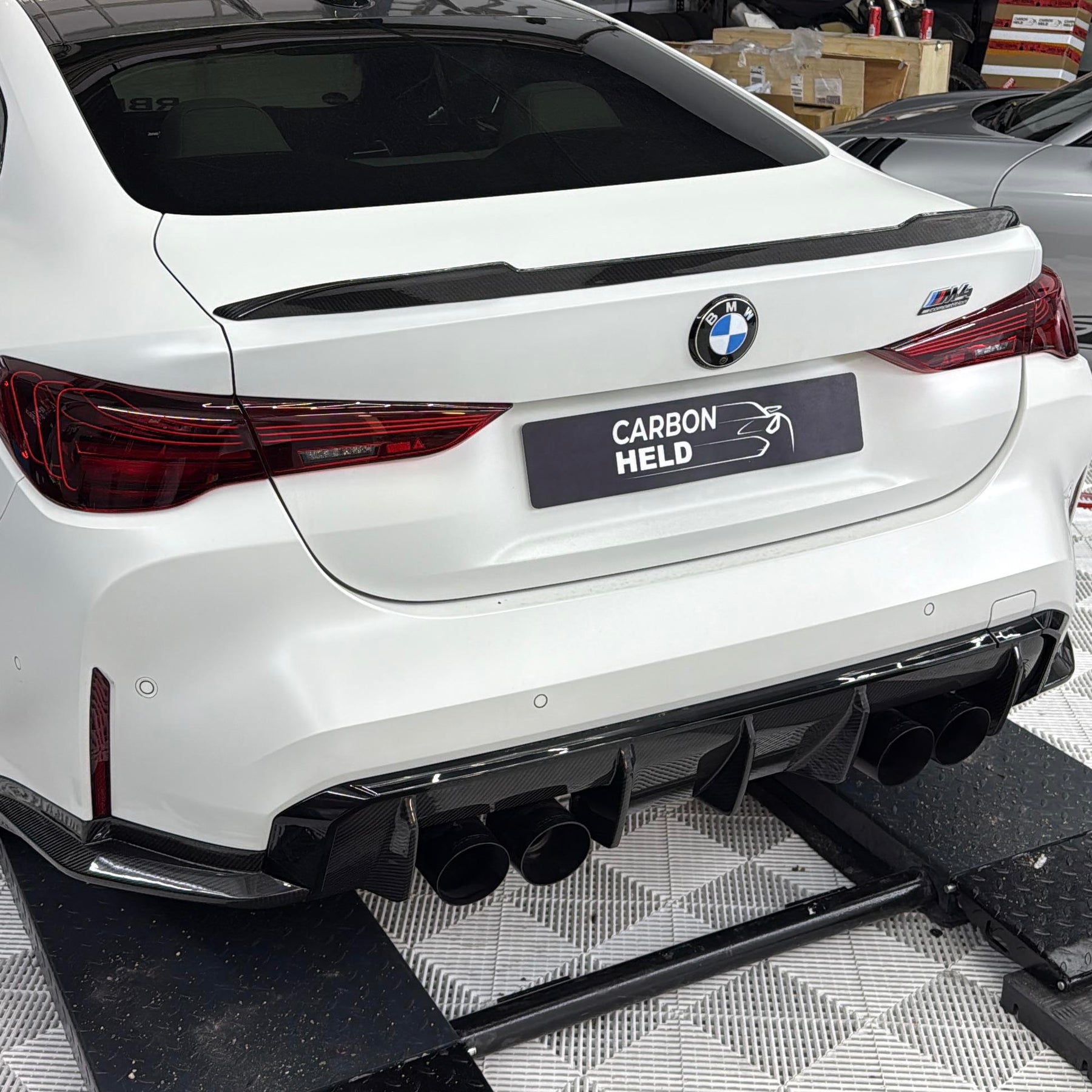 Carbon Fiber Heckspoiler passend für BMW M4 G82 G22