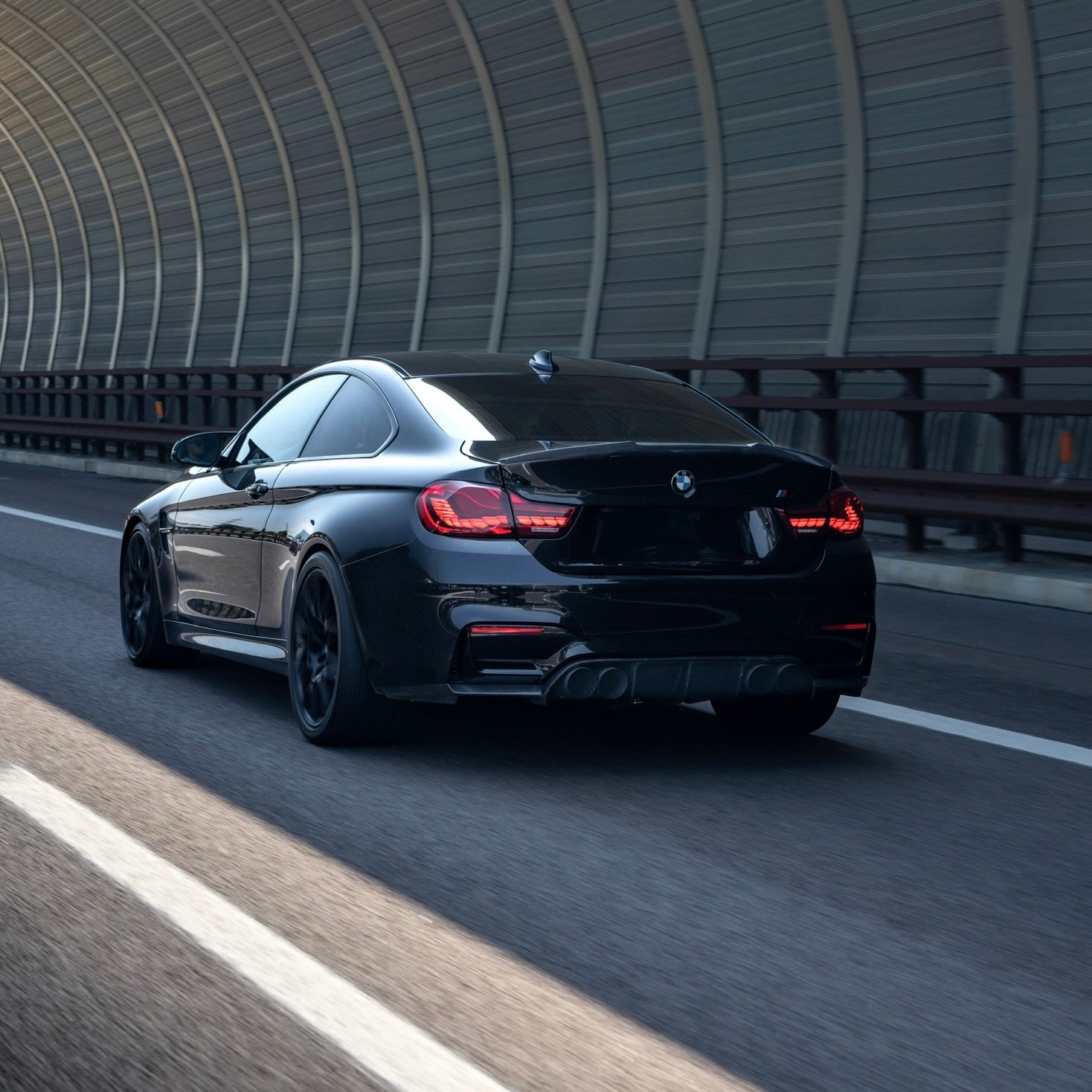 Carbon Fiber Spoiler Wing passend für BMW 4 Series F32 F82