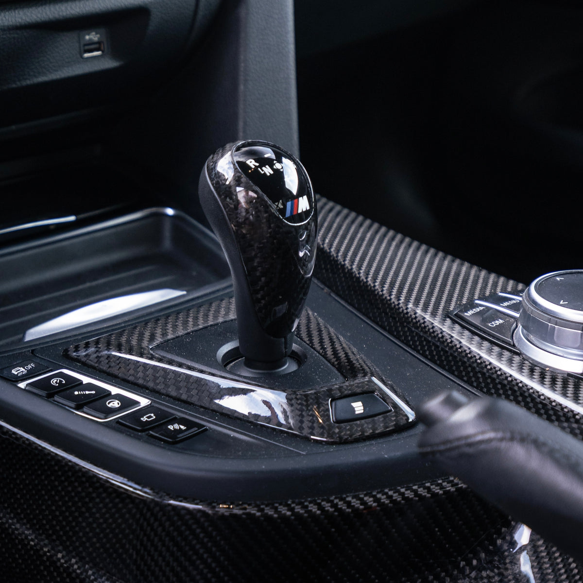 Carbon Schaltknauf passend für BMW M2 F87 M3 F80 M4 F82