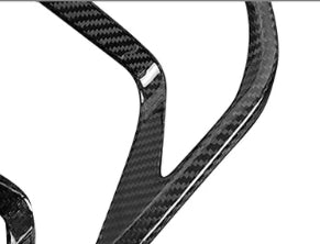 Carbon Fiber Rear Lamp Cover Frame passend für Ford Mustang 2018-2020