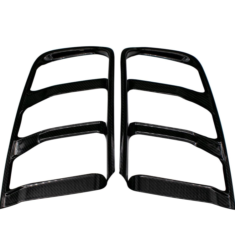 Carbon Fiber Rear Tail Lamp Cover passend für Ford Mustang 2015 UP