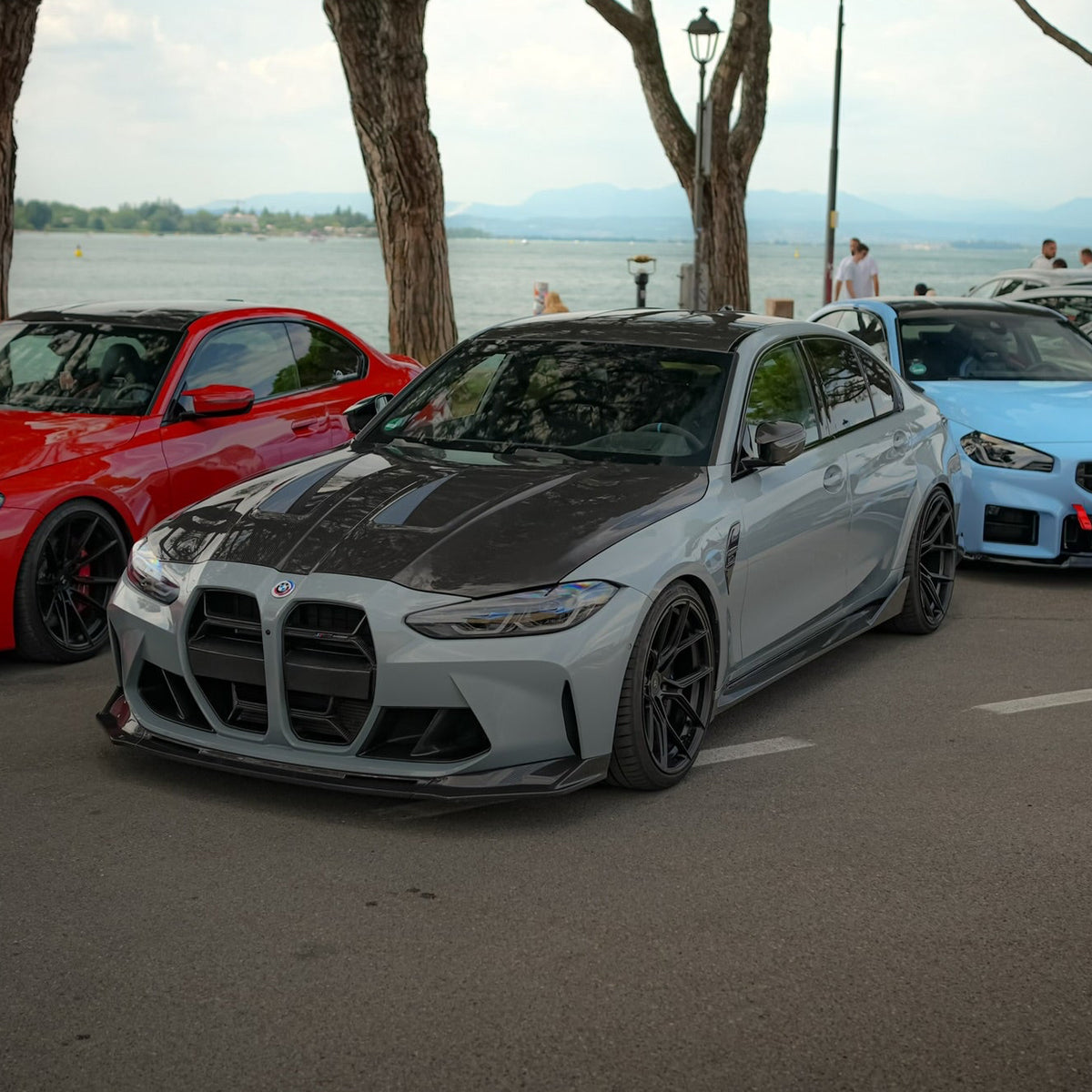 Carbon Fiber Front Spoiler passend für BMW 3 4 Series G80 G82 G83 M3 M4