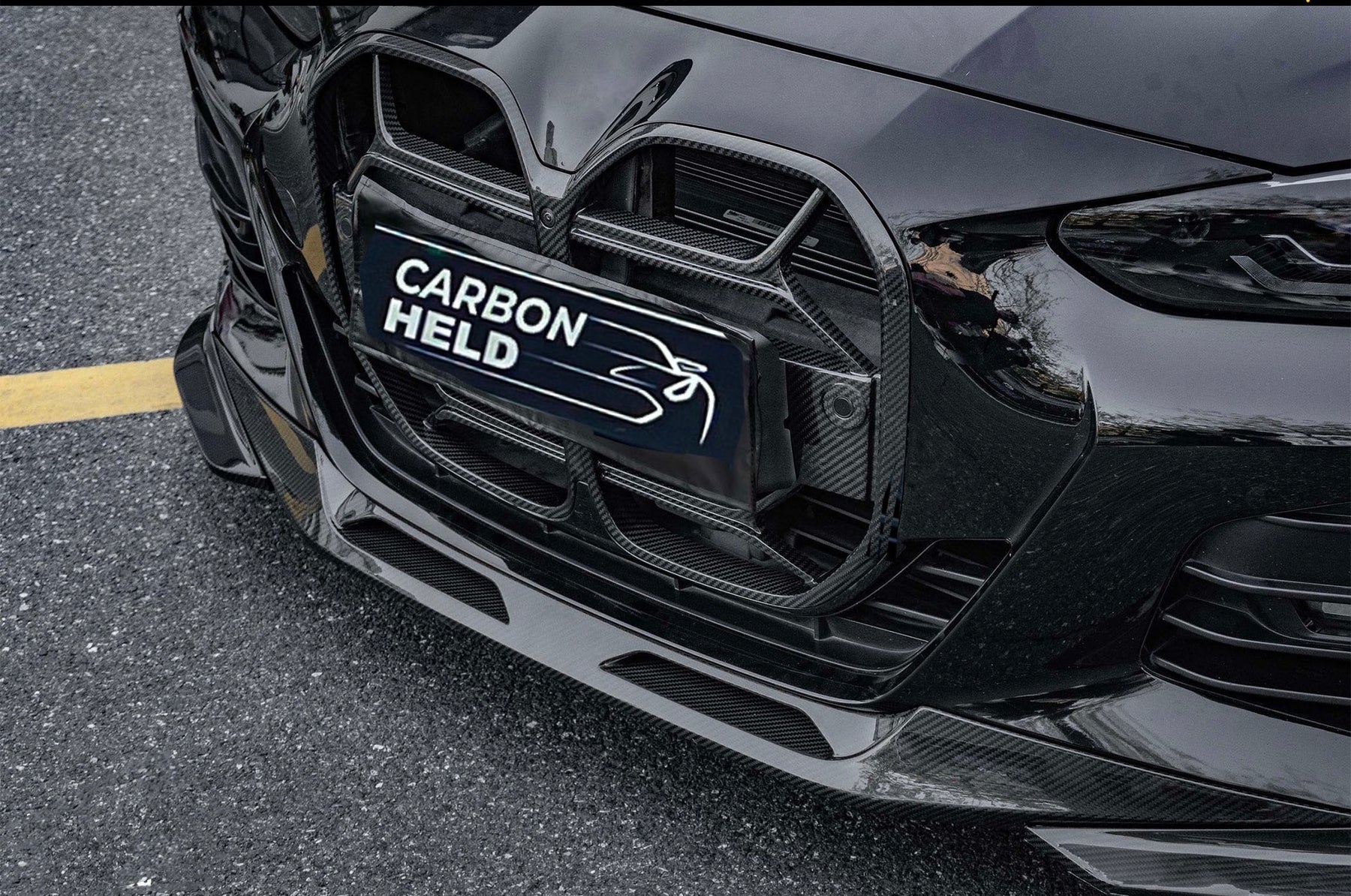 Carbon Fiber Grill passend für BMW 4 Series G22 G23