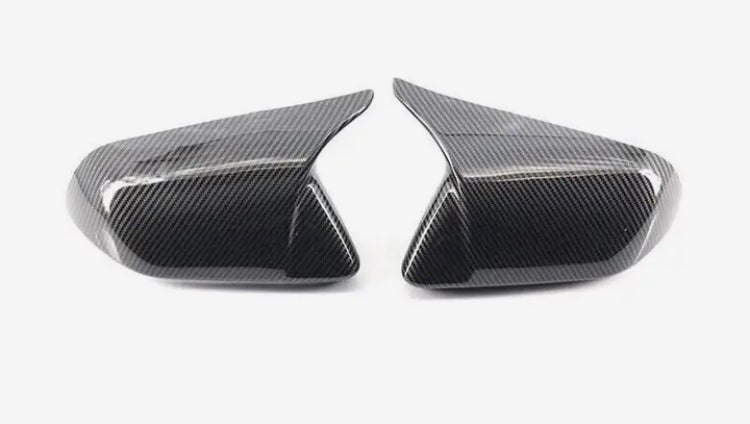 Carbon Fiber Side Wing Rearview Mirror Covers passend für Ford Mustang 2015-2020
