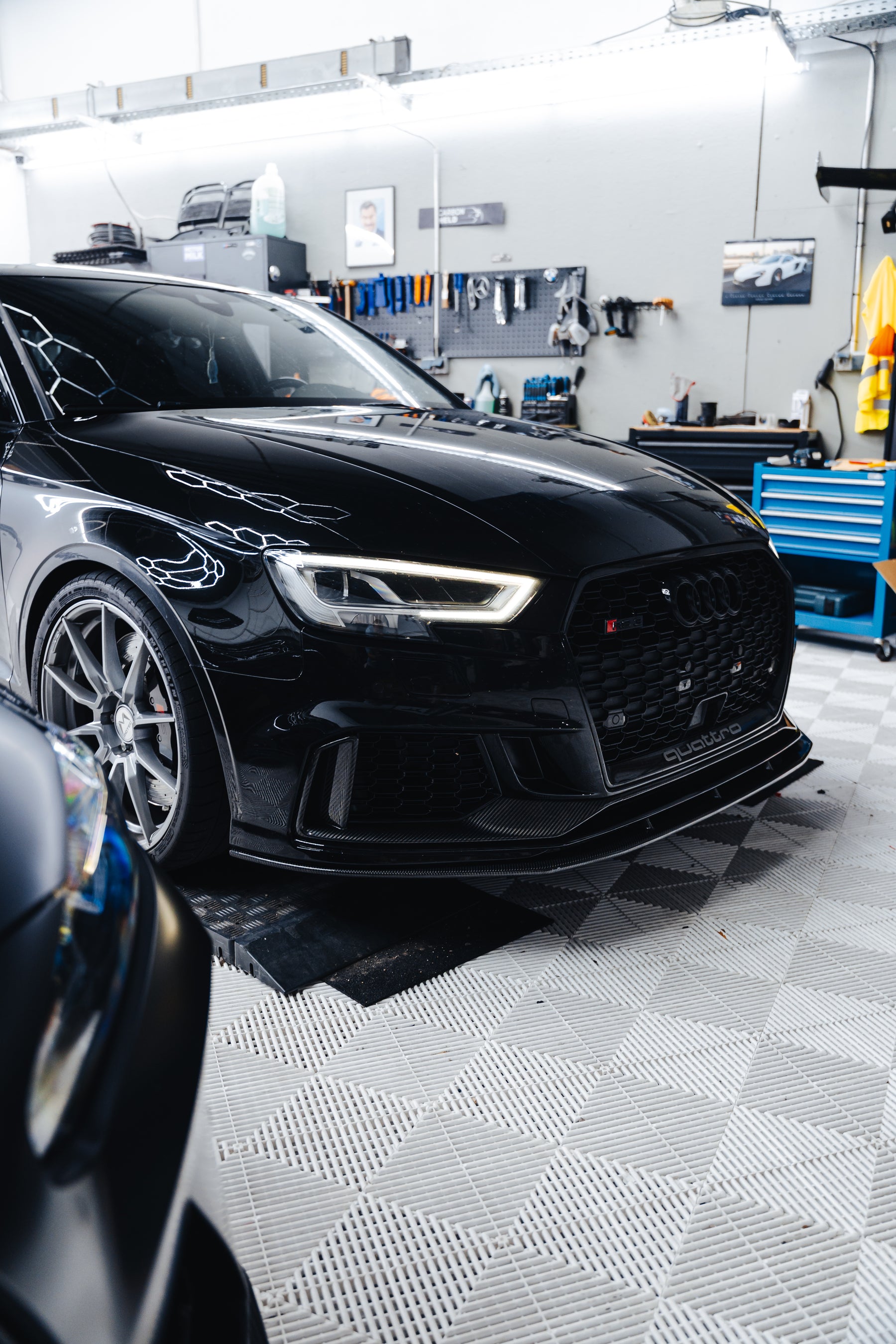 Carbon Fiber Front Spoiler suitable for Audi RS3 8V