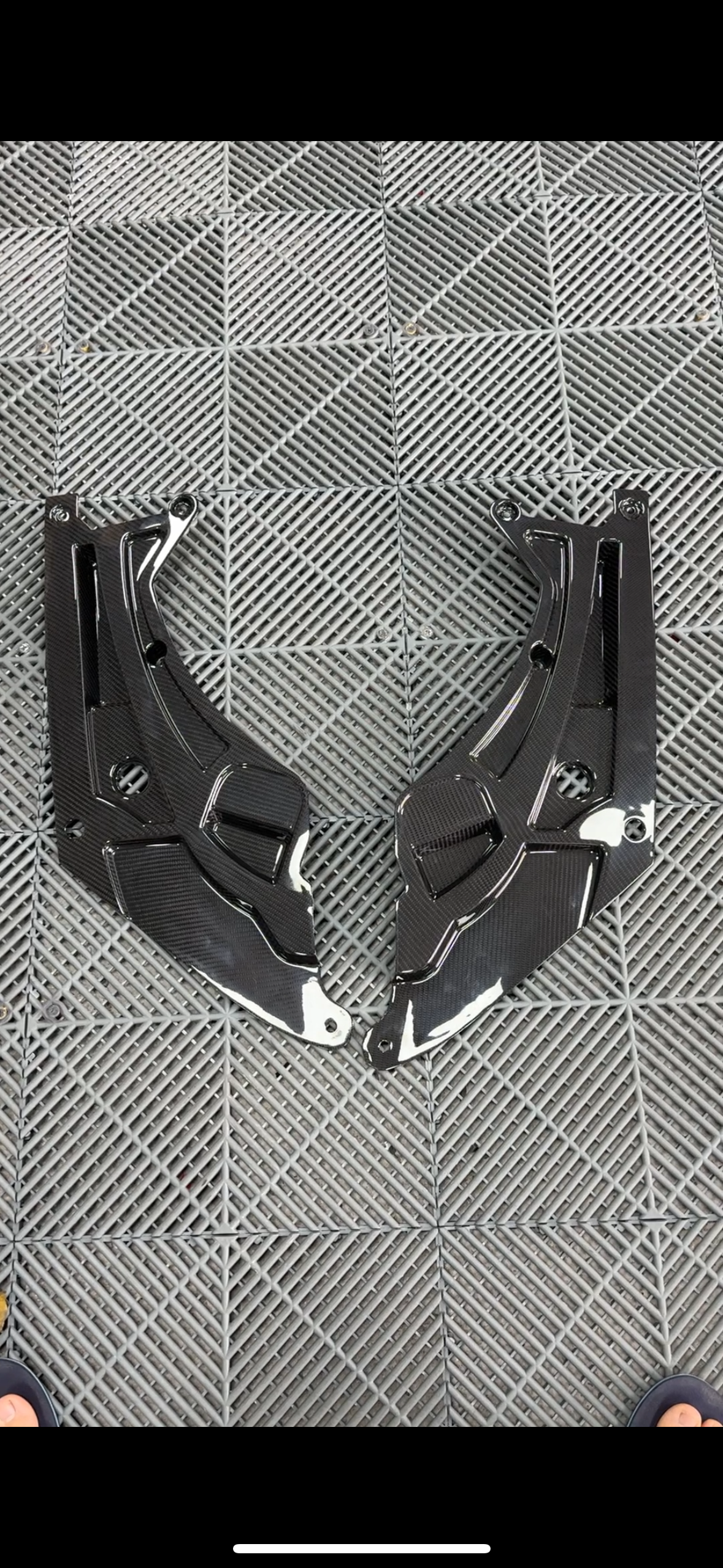 Carbon Fiber Alternator Cover passend für M3 M4 G80 G82 G Series