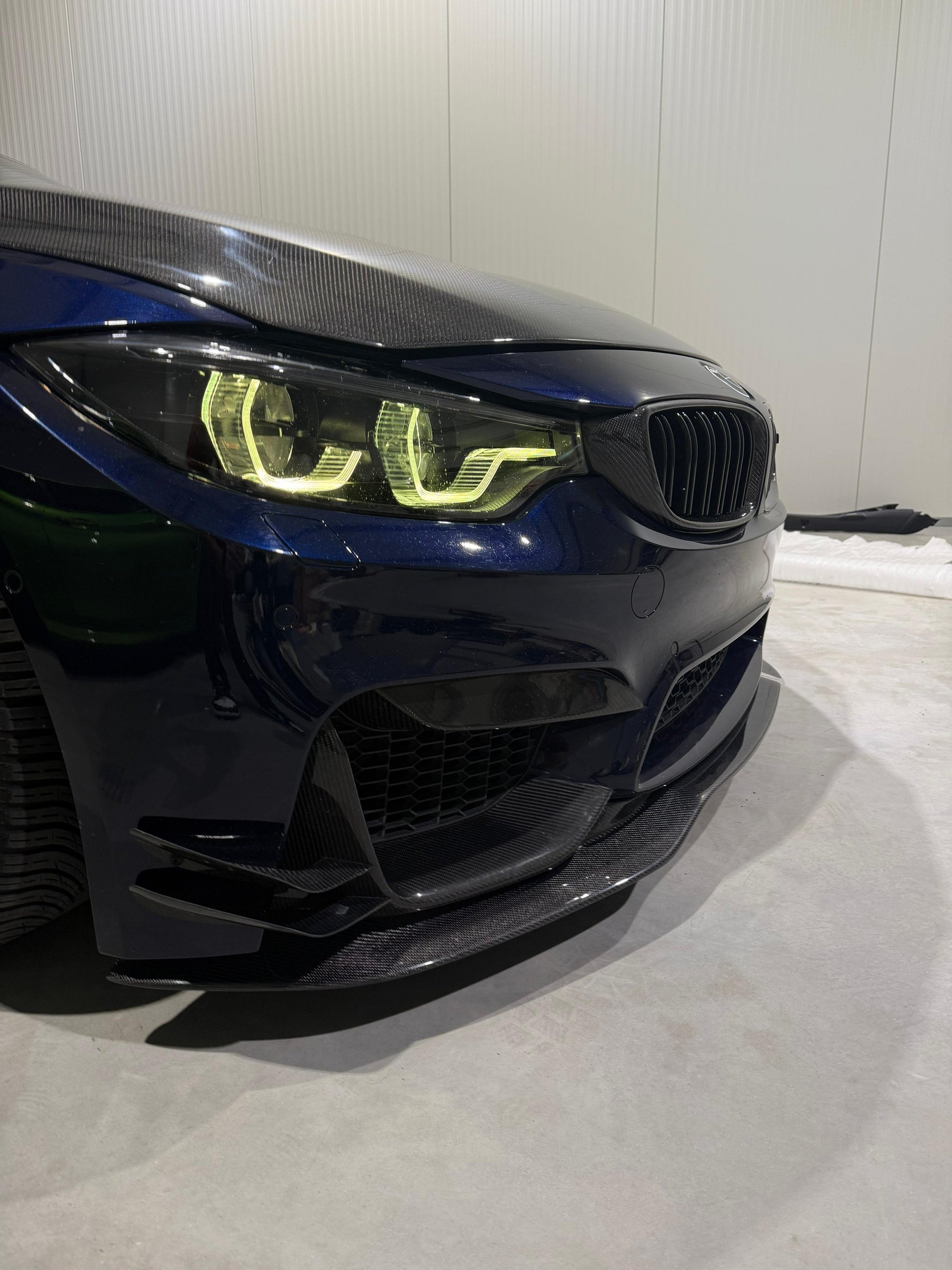 Carbon Fiber Front Splitter V2 passend für BMW M3 F80 M4 F82 & F83