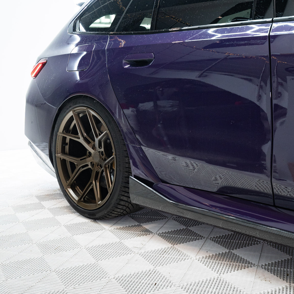 Carbon Fiber Side Skirt V2 passend für BMW M5 G90 G99