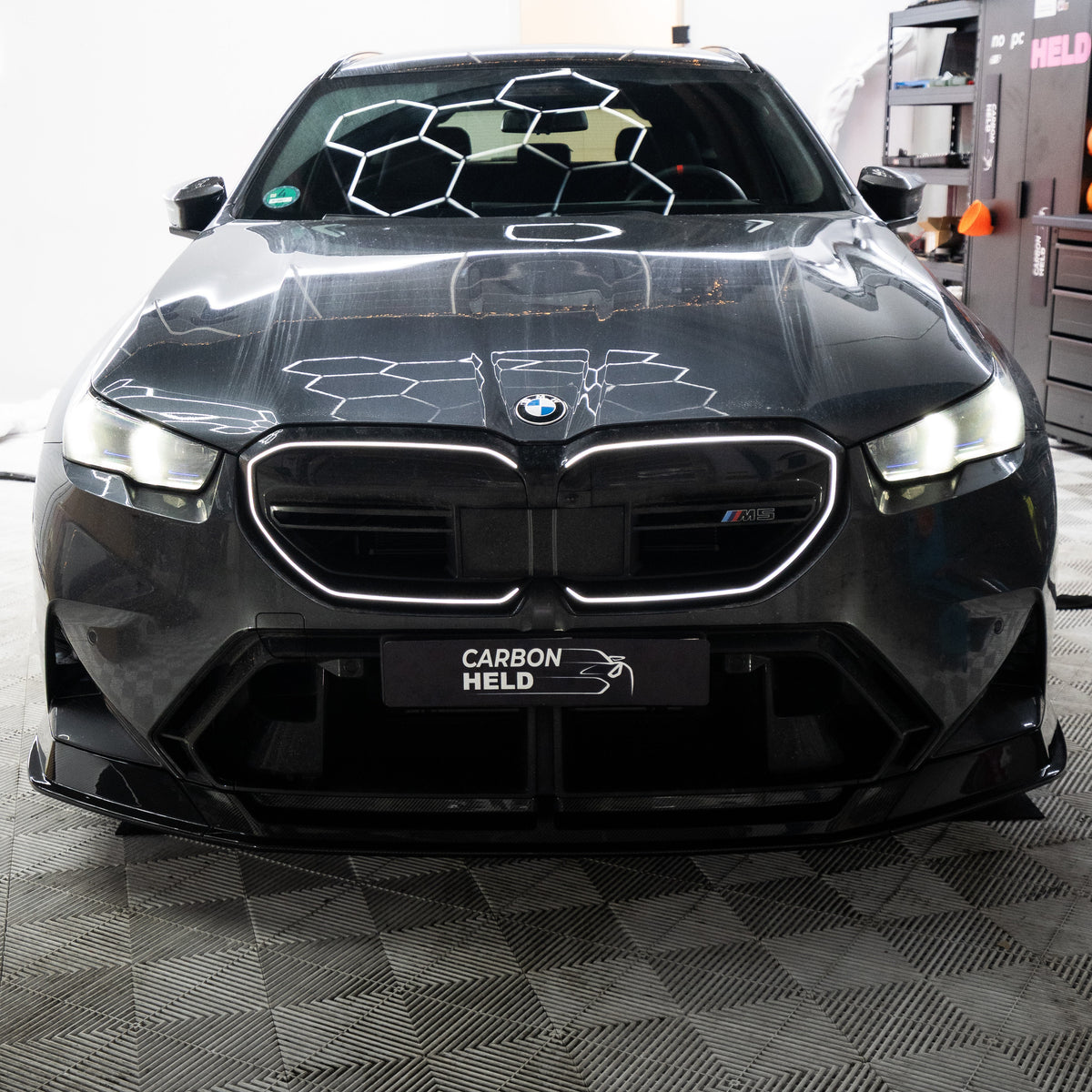 Carbon Fiber Front Lip V2 passend für BMW M5 G90 G99