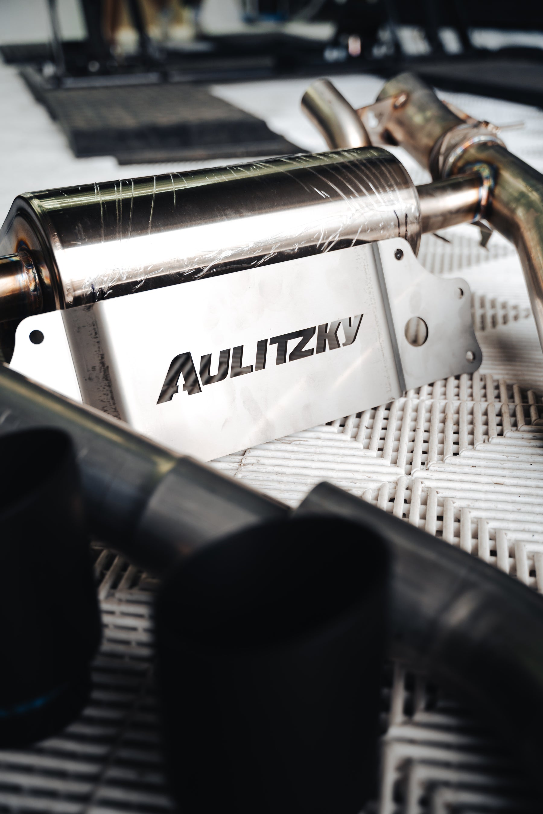 Aulitzky exhaust | ECE Abgasanlage ab OPF mit Klappensteuerung passend für BMW M3/M4 inkl. Competition (G80/G81/G82/G83)