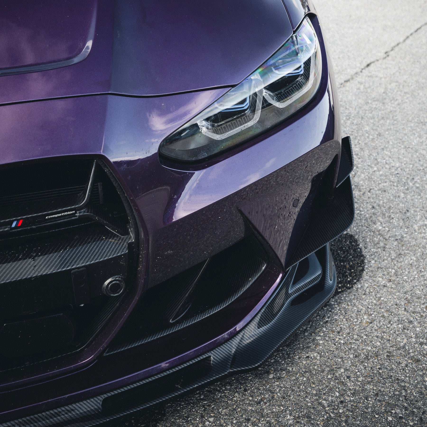 Carbon Fiber Side Flaps passend für BMW M3 M4 G80 G82 G83