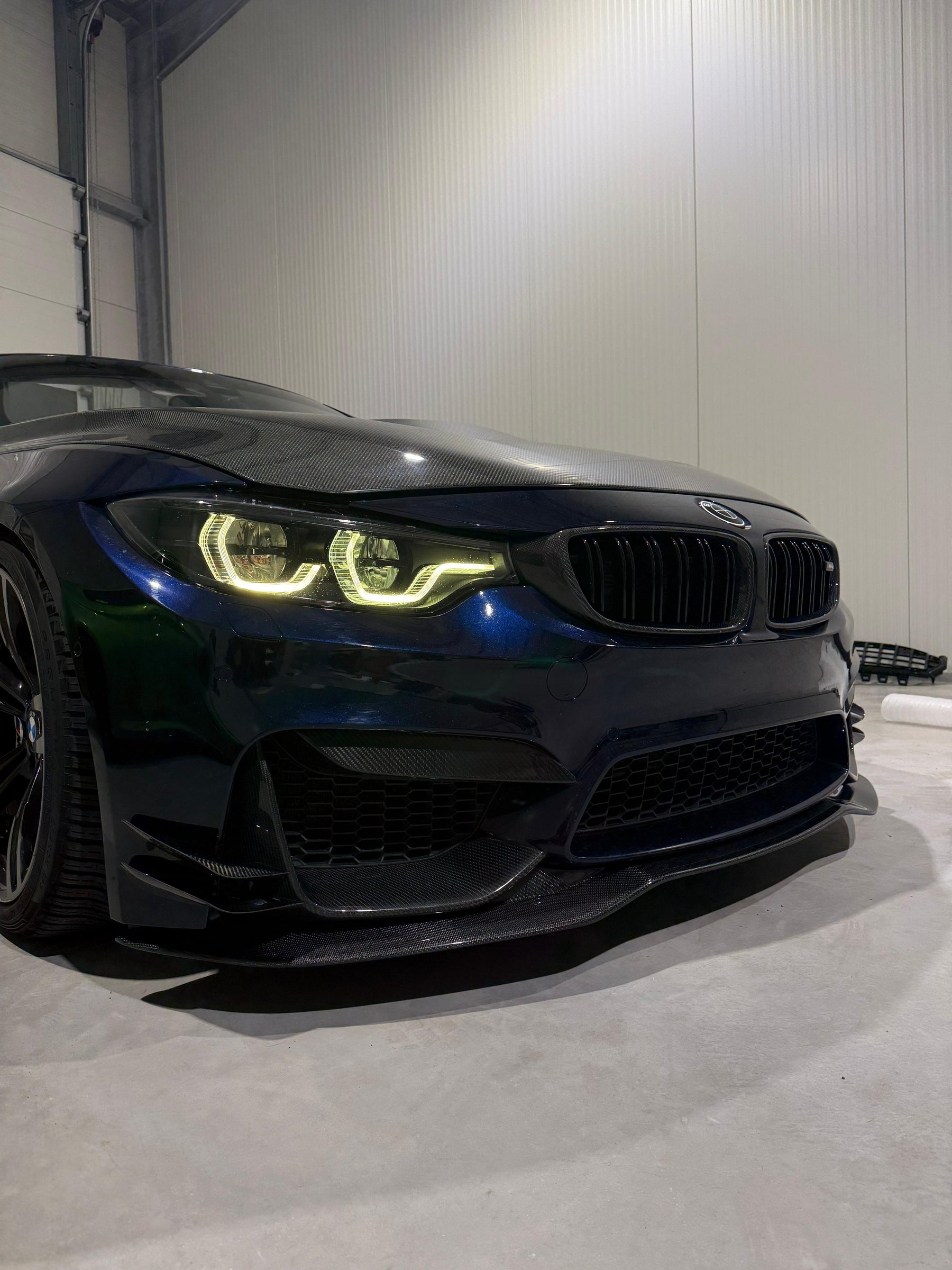 Carbon Fiber Front Splitter V2 passend für BMW M3 F80 M4 F82 & F83