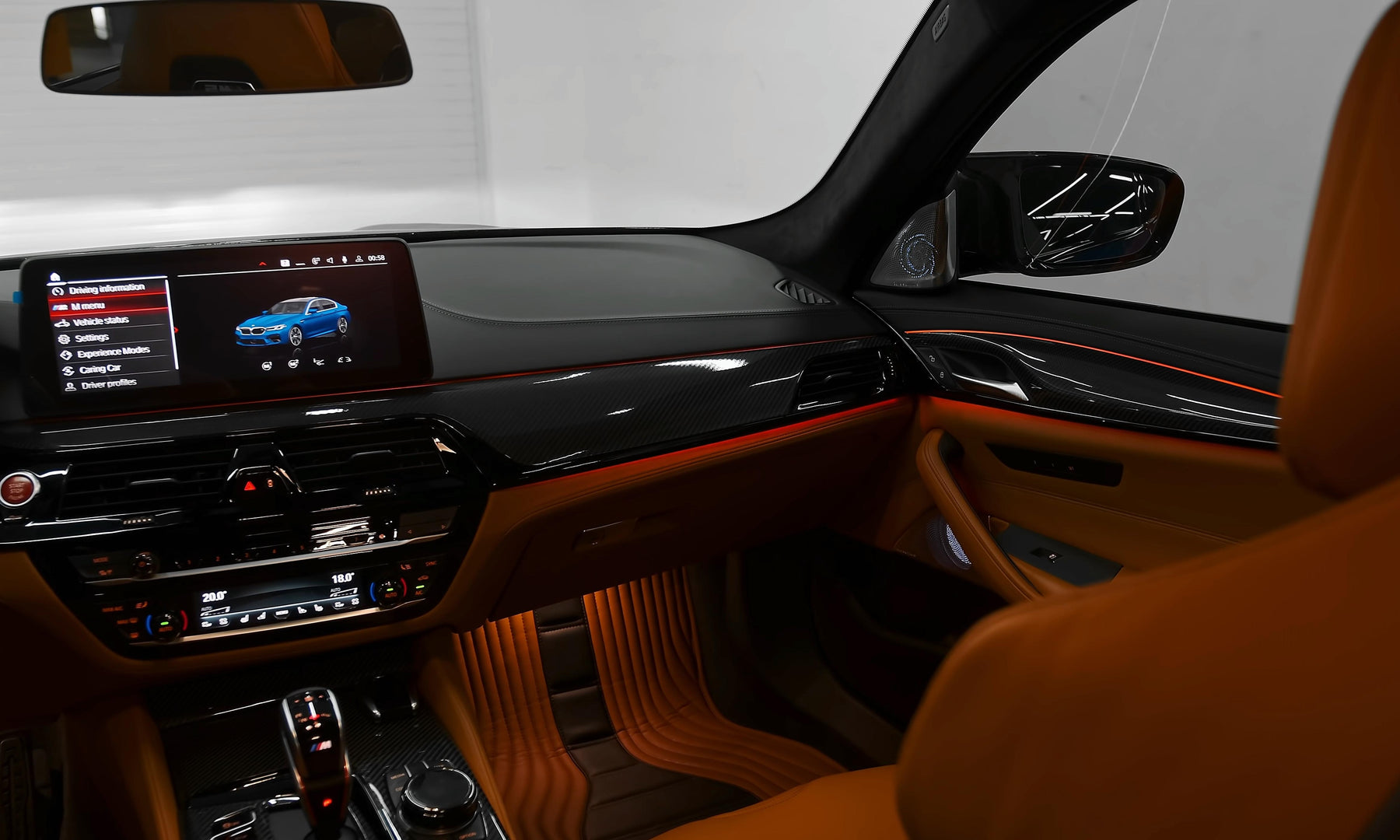 Carbon Fiber Interior Set suitable for BMW 5 Series G30 F90