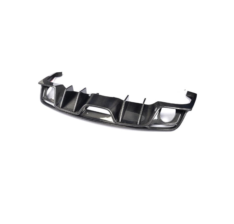 Carbon Fiber Rear Bumper Diffuser passend für Ford Mustang GT Coupe 2-Door 2015-2017