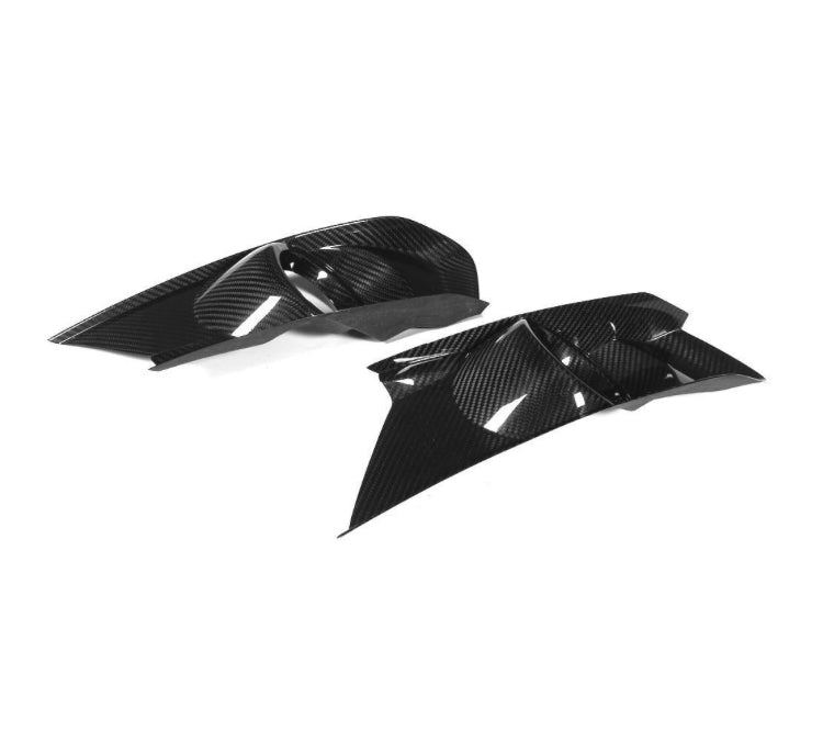 Carbon Fiber Front Bumper Fog lamp light cover passend für Ford Mustang 2015 UP
