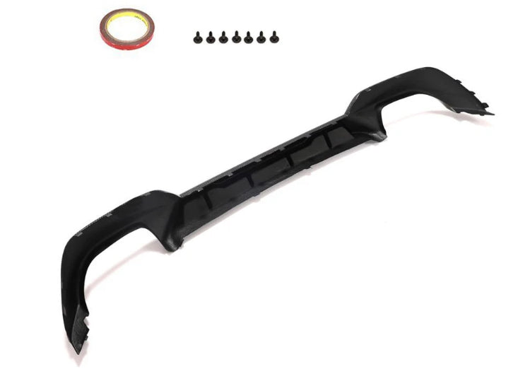 Carbon Fiber Car Rear Bumper Diffuser Lip Spoiler passend für BMW 3 Series G20 G21 M340i 2019 - 2021