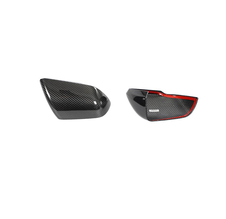 Carbon Fiber Exterior Side Rearview Mirror Cover passend für Ford Mustang GT500