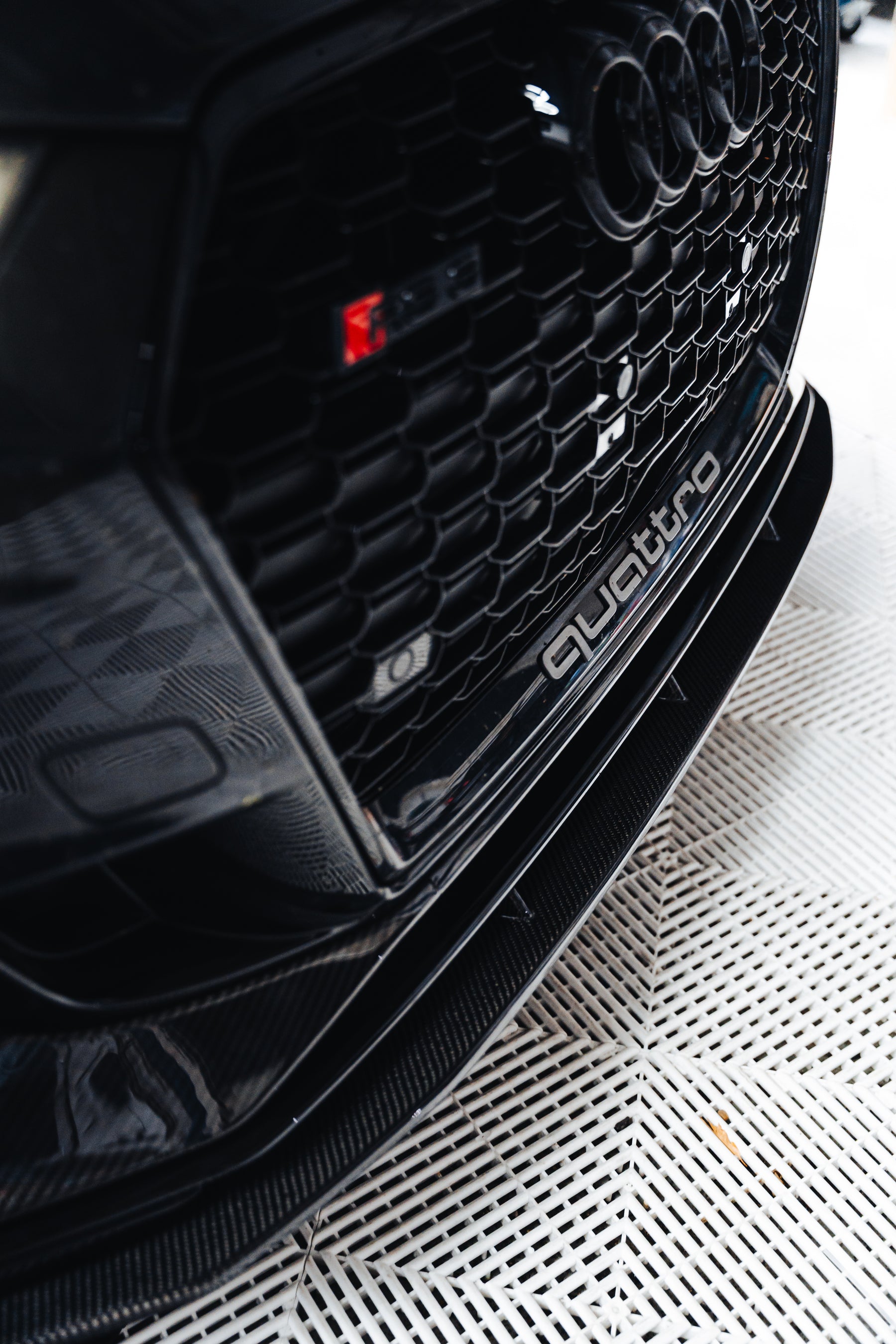 Carbon Fiber Front Spoiler suitable for Audi RS3 8V