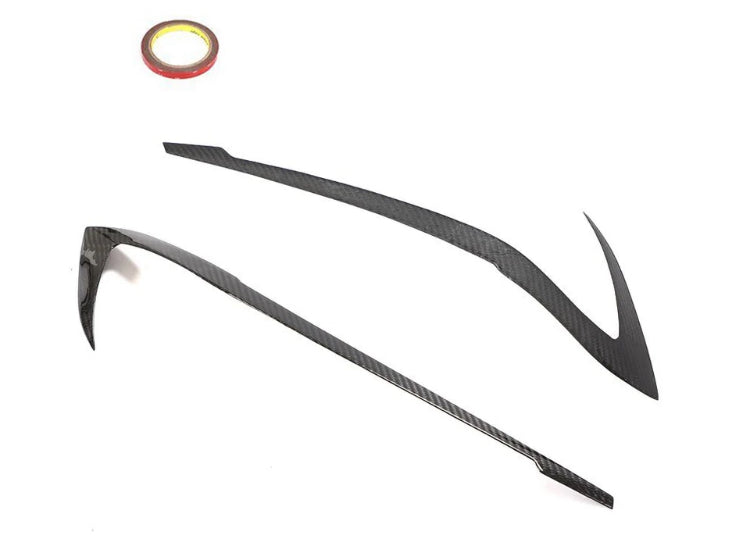 Carbon Fiber Headlight Eyebrows passend für BMW 3 Series G20 G28 2017 - 2020