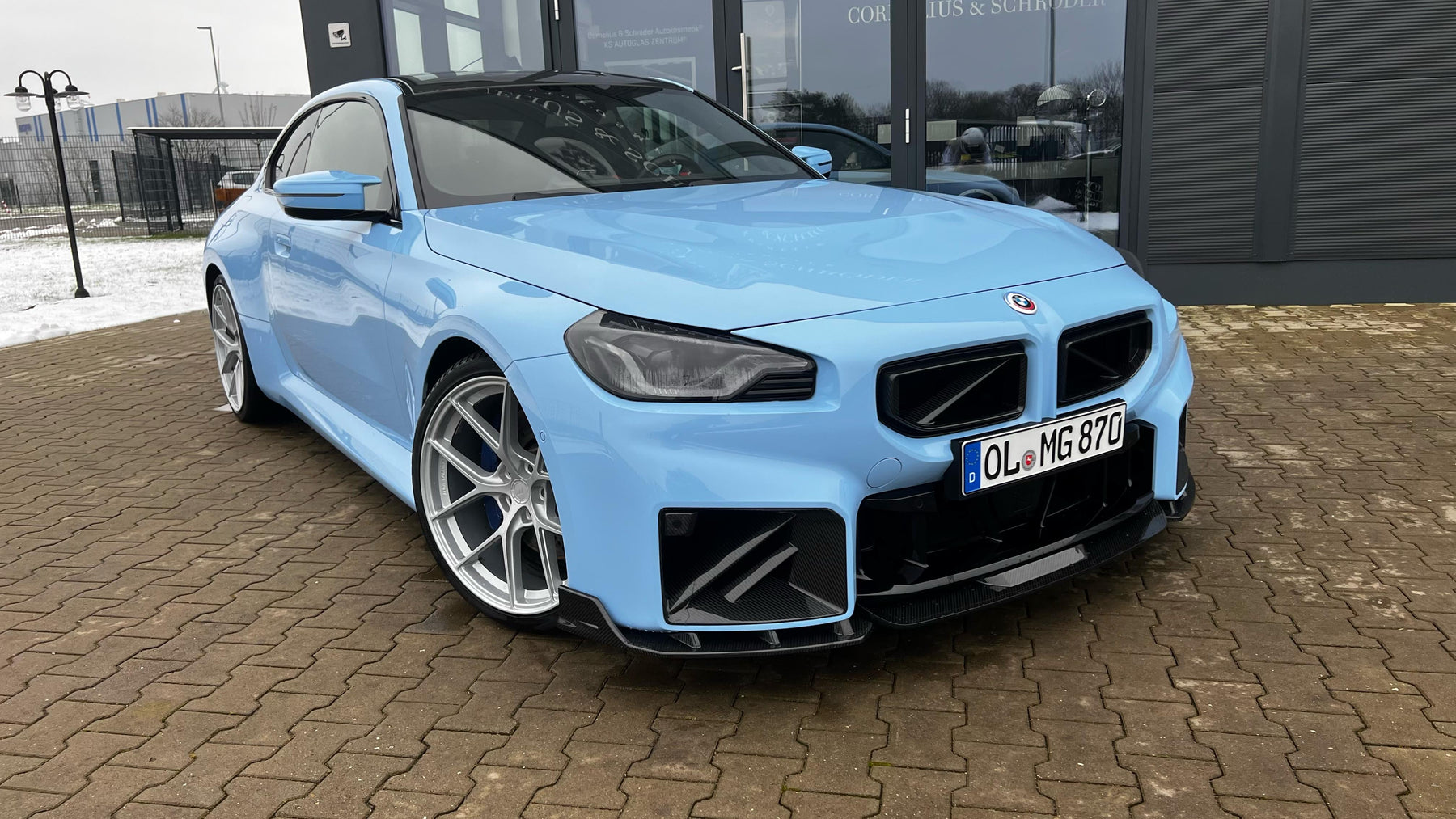 Carbon Front Spoiler V6 passend für BMW M2 G87