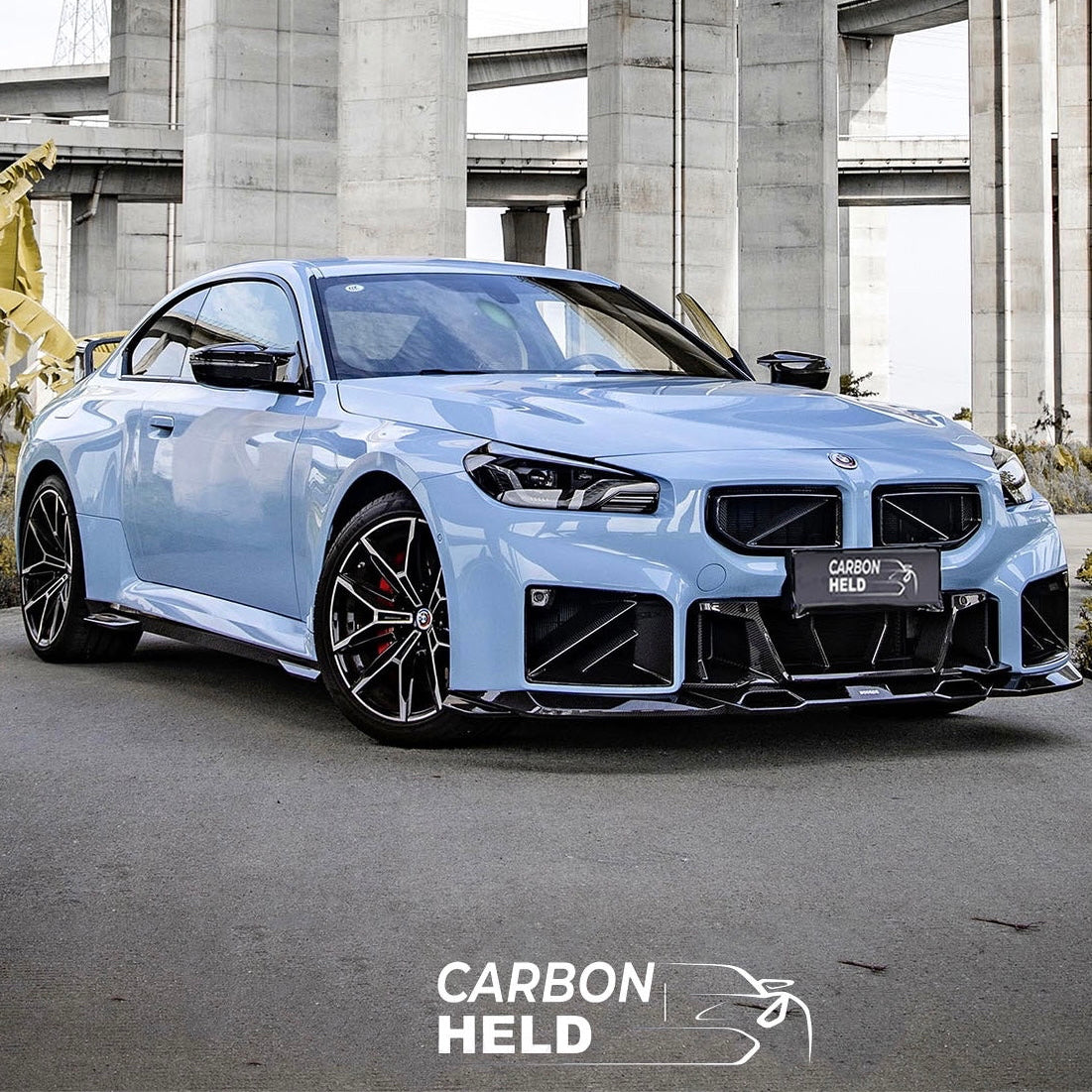Carbon Fiber Front Splitter V3 Sooqoo passend für BMW M2 G87