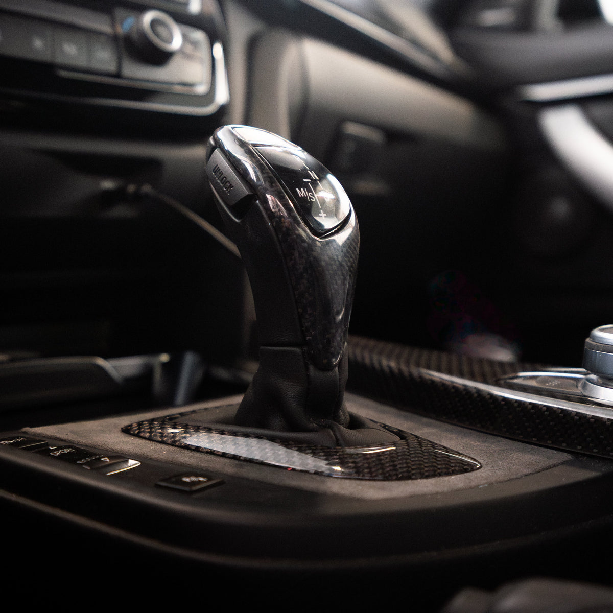 Carbon Fiber & ABS Gearshift for BMW F30 F31 F32 F33 F34 F20 F22