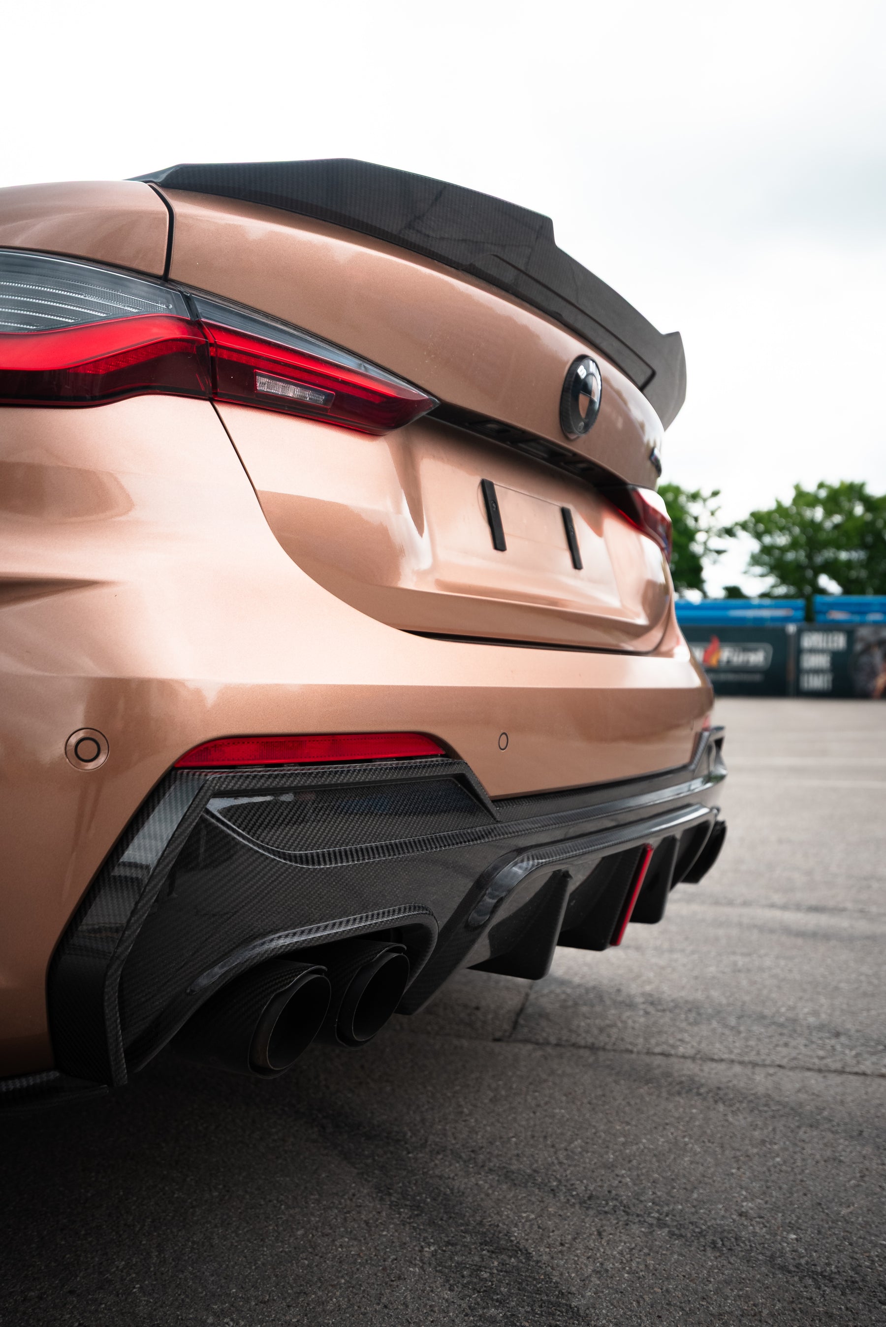 Carbon Fiber Diffuser passend für BMW 4 Series G22 G23