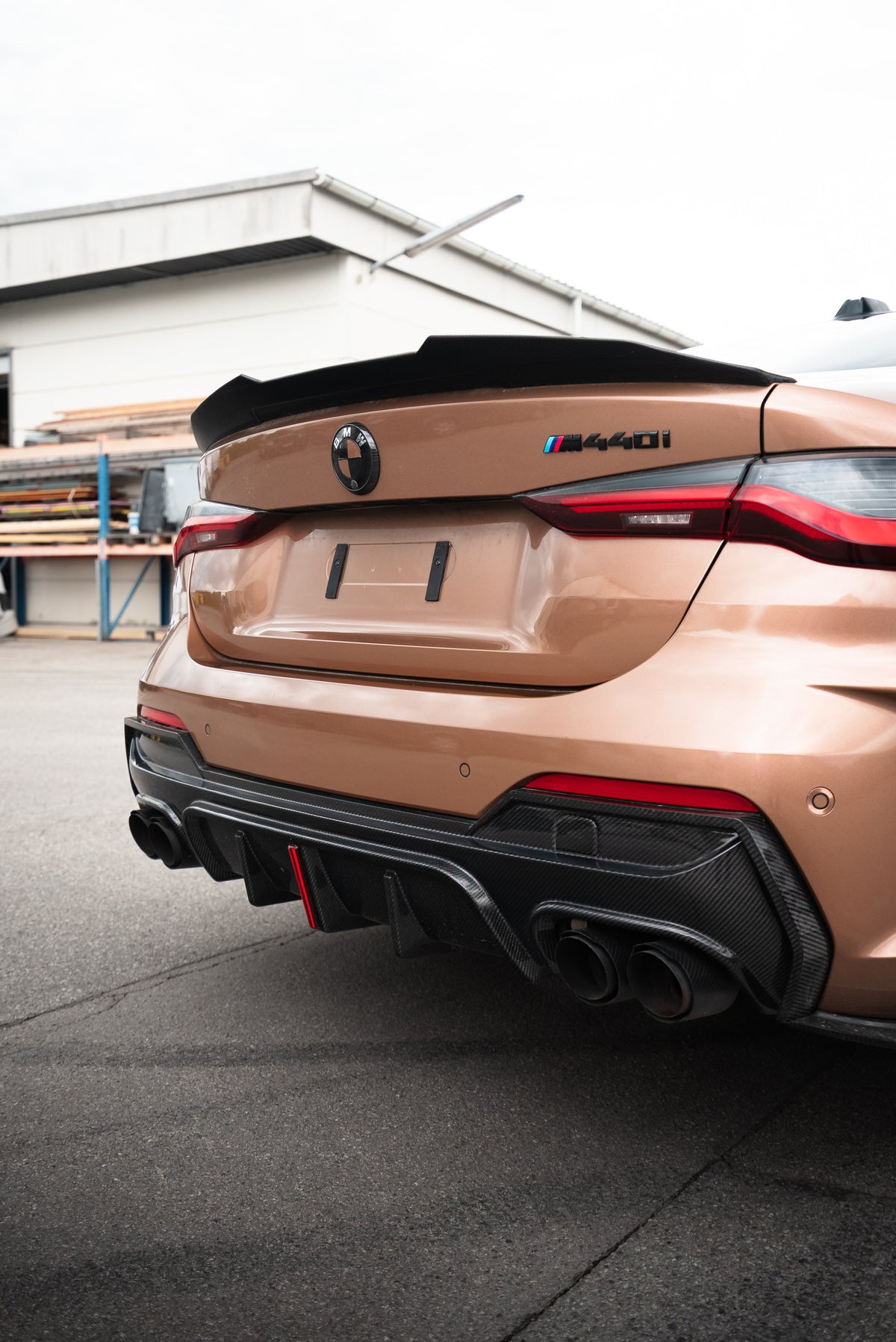 Carbon Rear Spoiler V2 suitable for BMW G22 G82