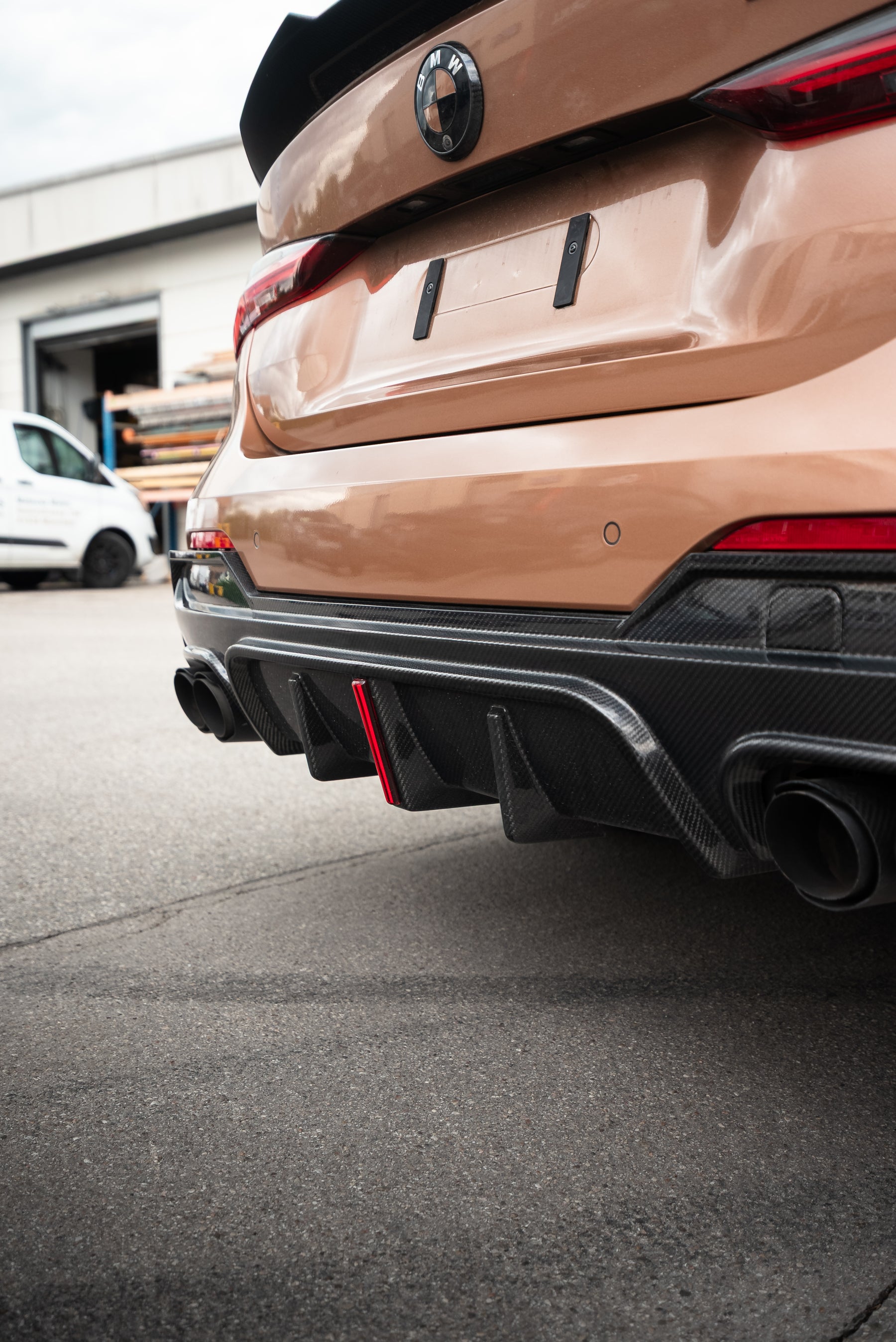 Carbon Fiber Diffuser passend für BMW 4 Series G22 G23