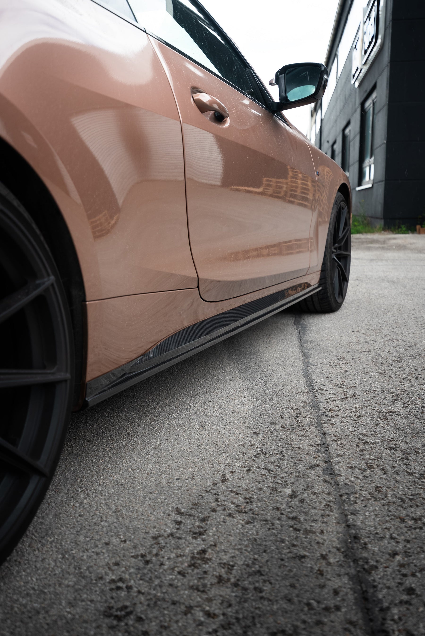 Carbon Fiber Side Skirts V2 passend für BMW 4 Series G22 G23