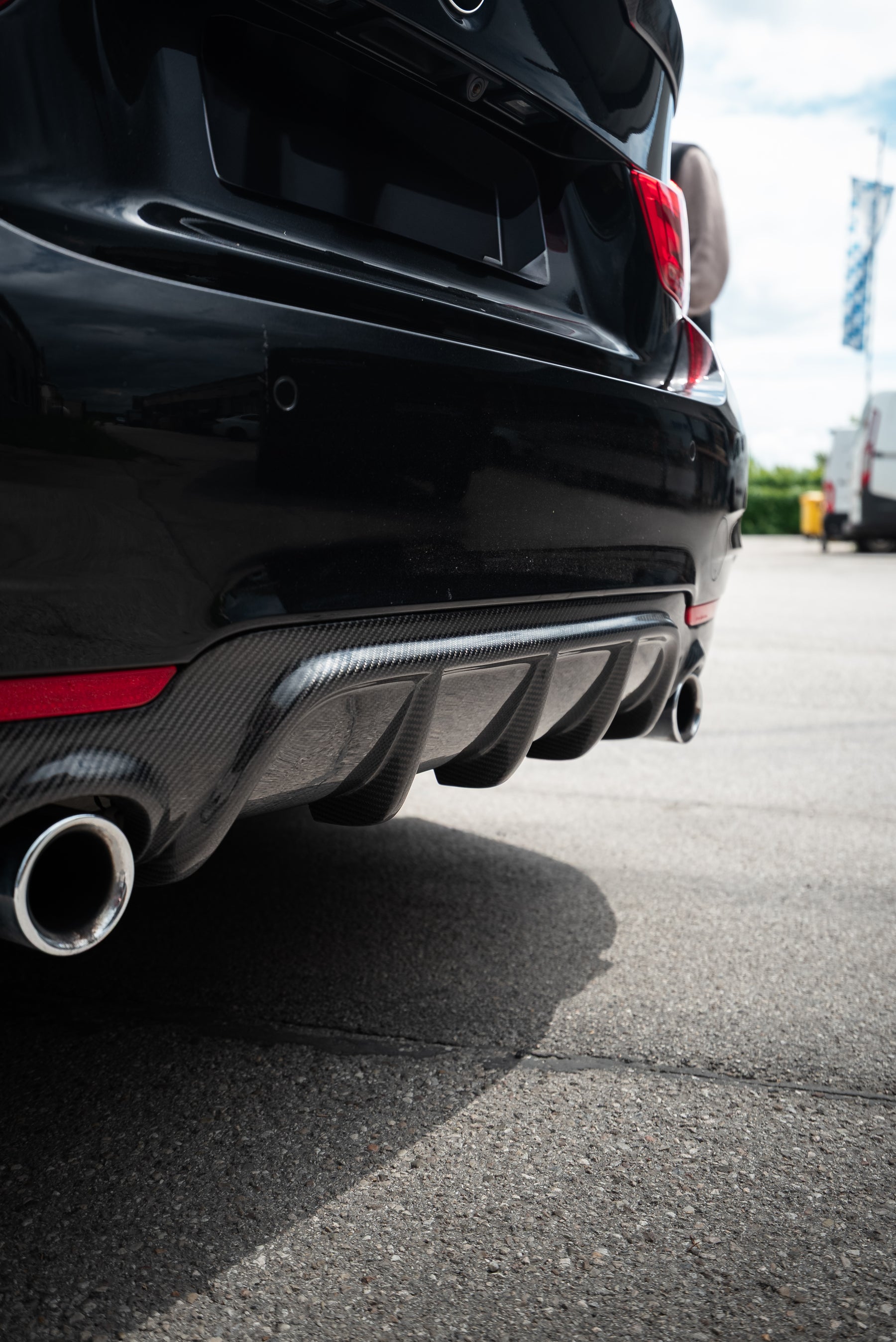 Carbon Fiber Diffuser passend für BMW 4 Series F32 F33