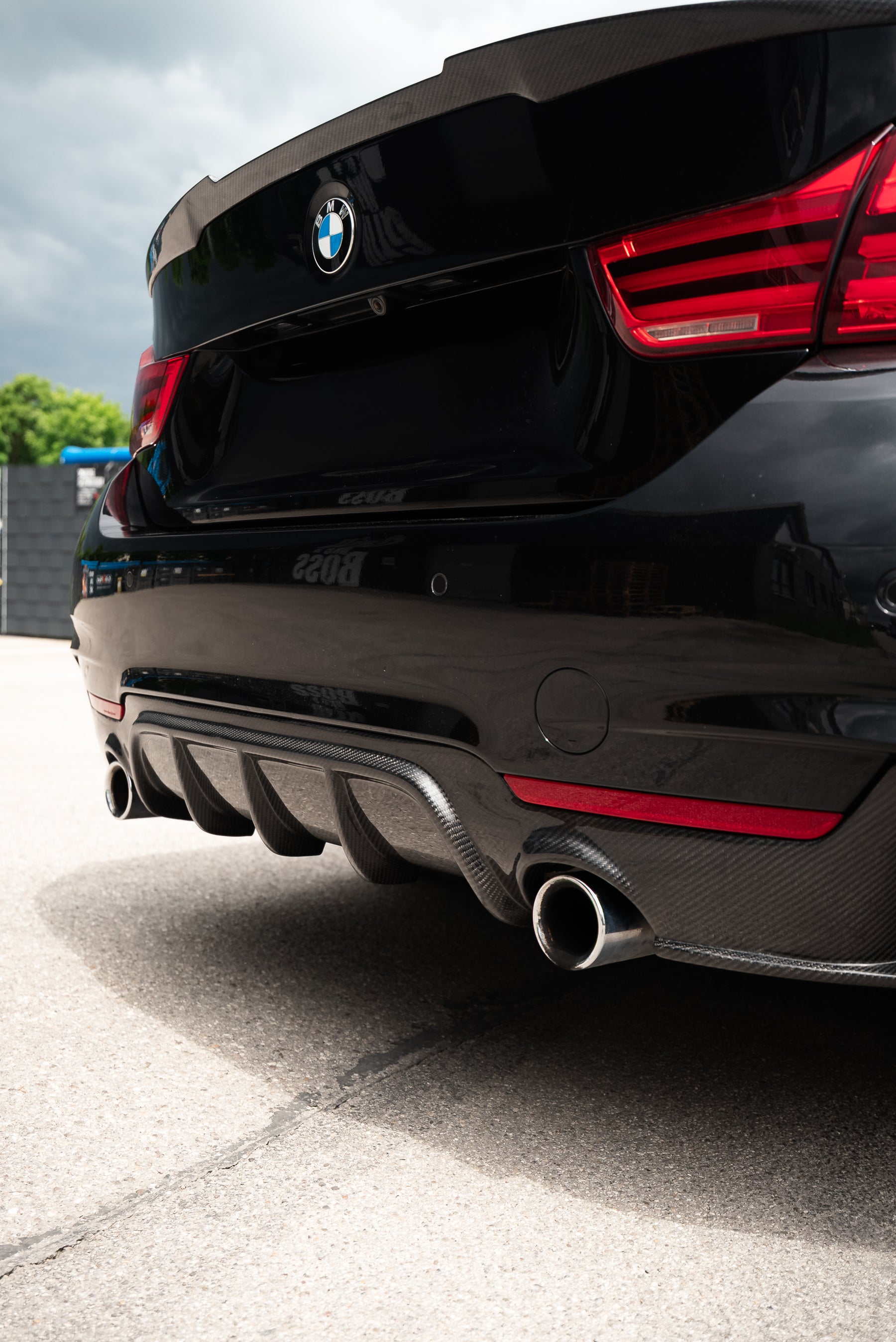 Carbon Fiber Diffuser passend für BMW 4 Series F32 F33