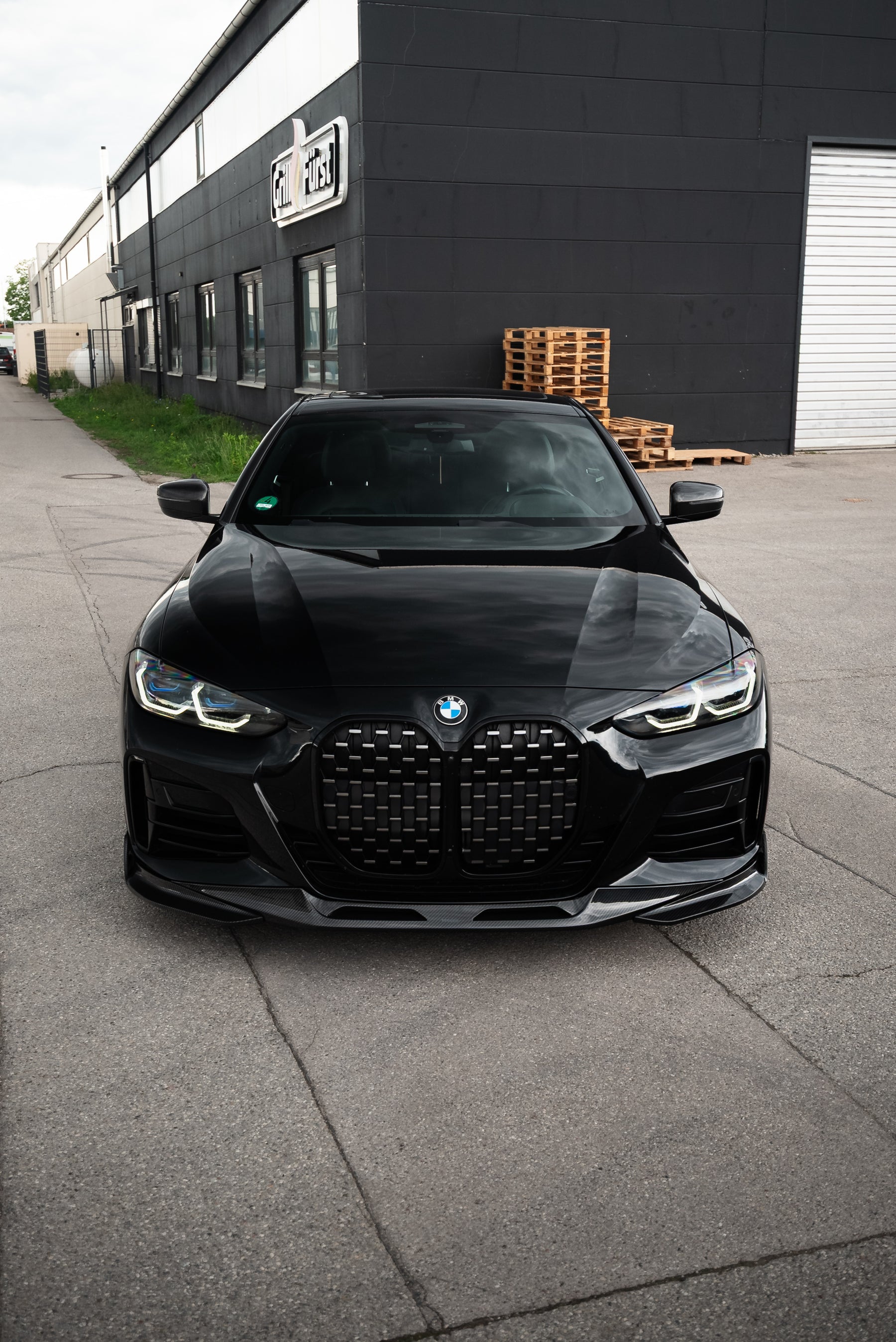 Carbon Fiber Front Spoiler passend für BMW 4 Series G22 G23