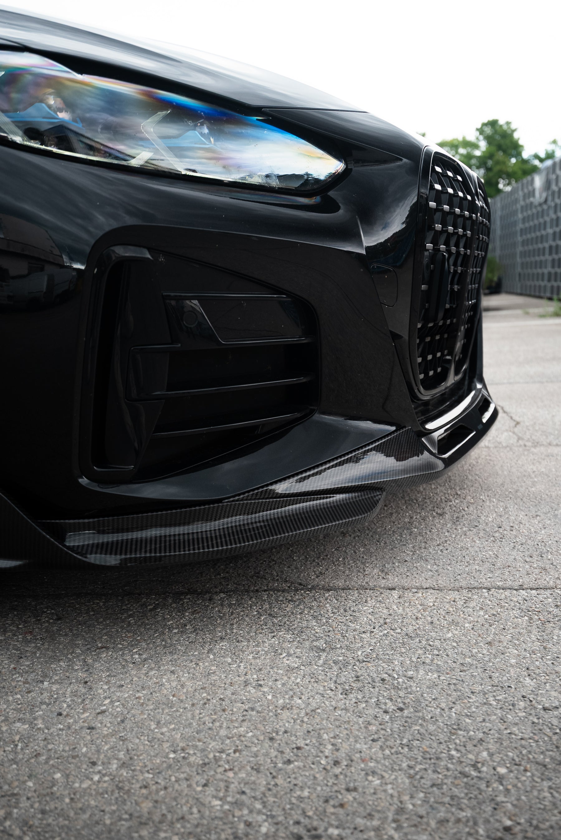 Carbon Fiber Front Spoiler passend für BMW 4 Series G22 G23