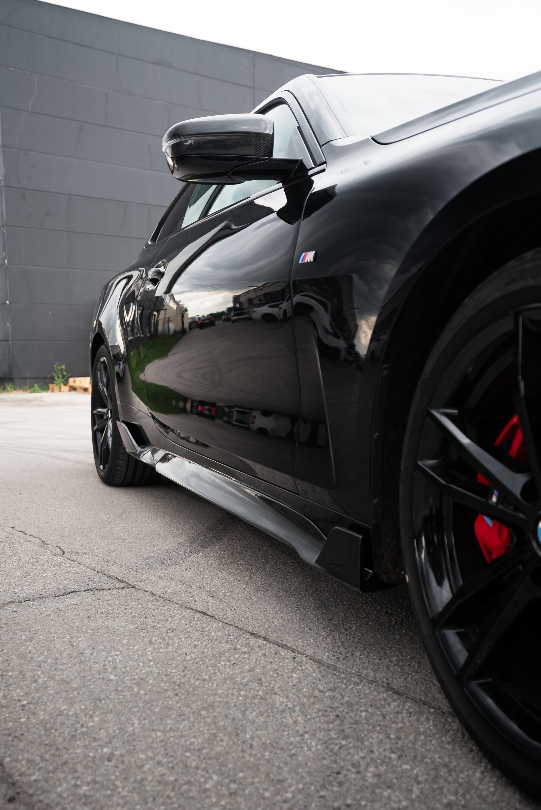 Carbon Fiber Side Skirts passend für BMW 4 Series G22 G23