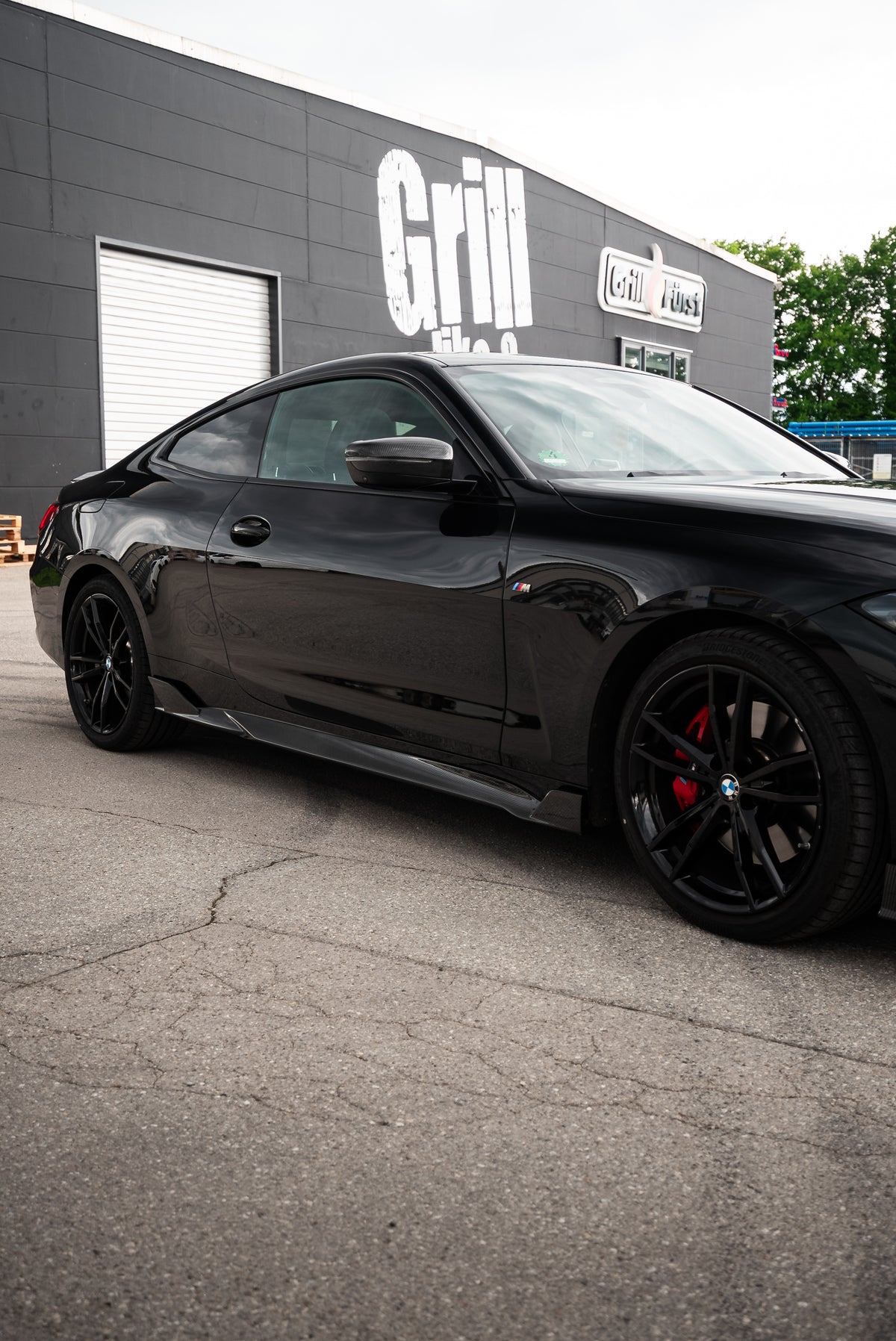 Carbon Fiber Side Skirts passend für BMW 4 Series G22 G23