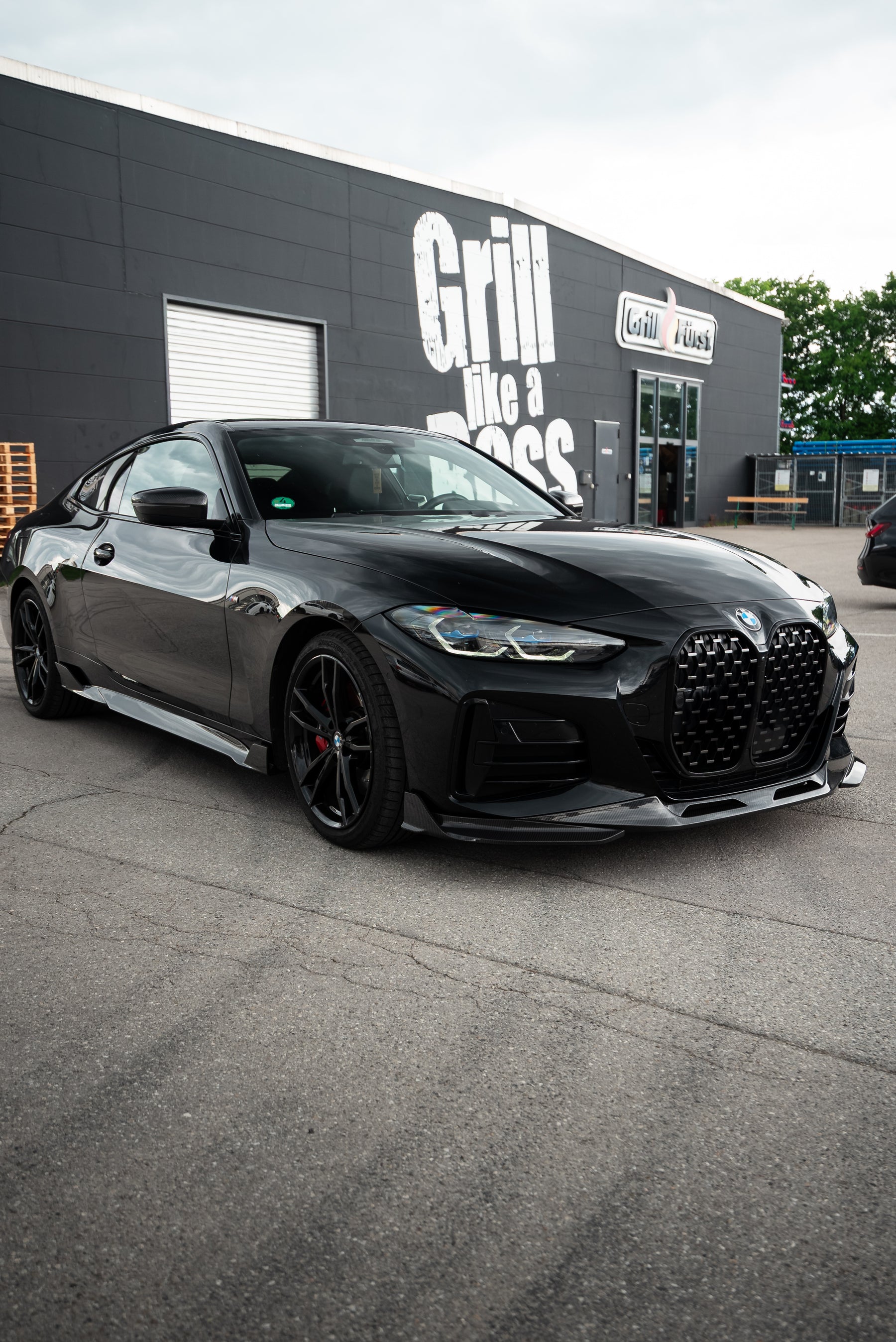 Carbon Fiber Front Spoiler passend für BMW 4 Series G22 G23